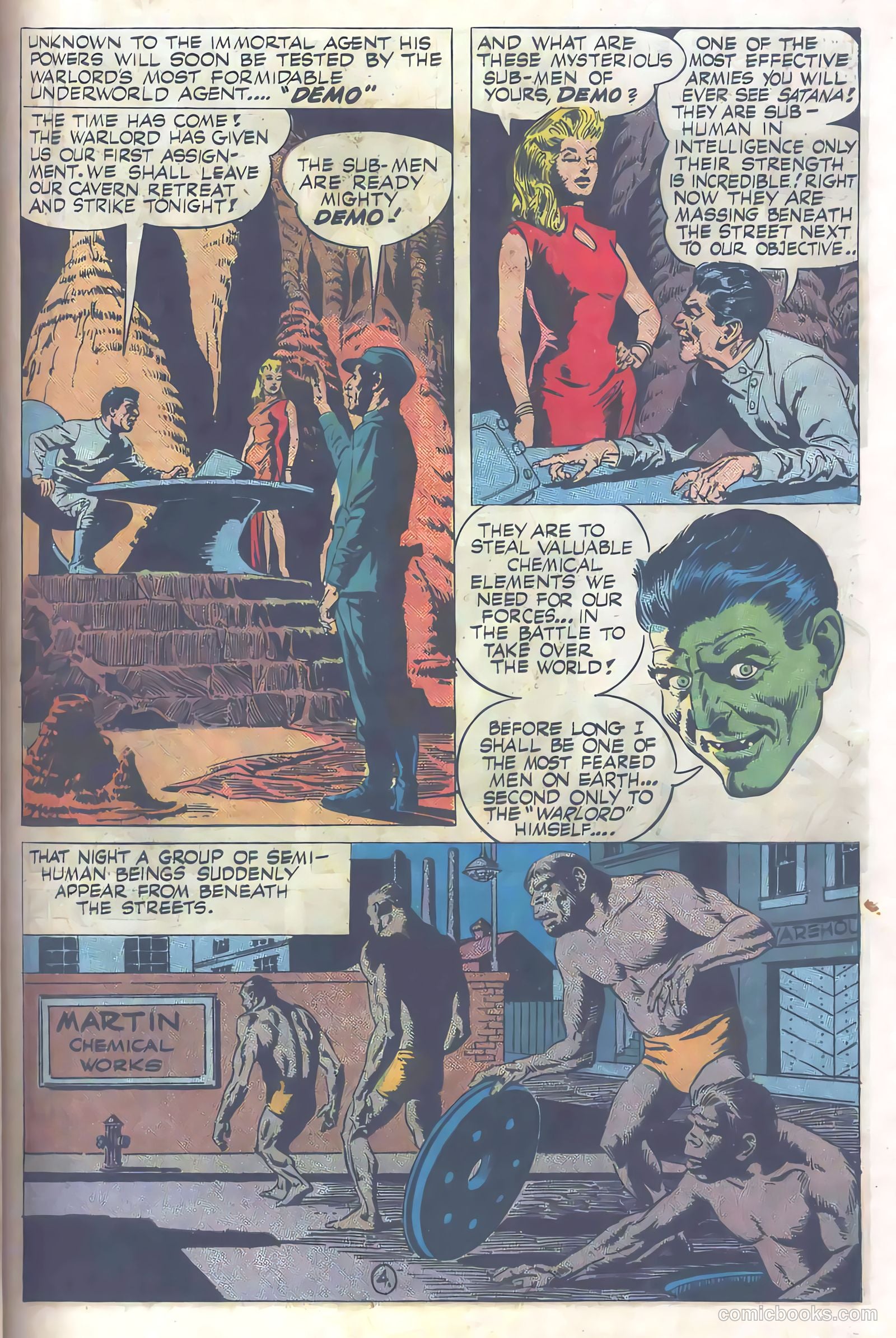 T.H.U.N.D.E.R. Agents #1 (1965) — page 23 of 68