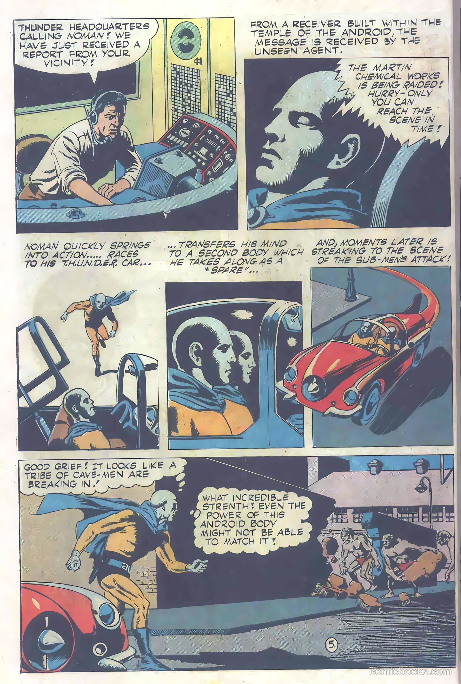 T.H.U.N.D.E.R. Agents #1 (1965) — page 24 of 68