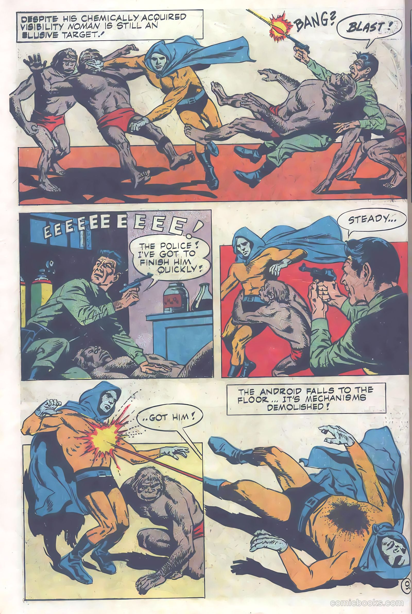 T.H.U.N.D.E.R. Agents #1 (1965) — page 28 of 68