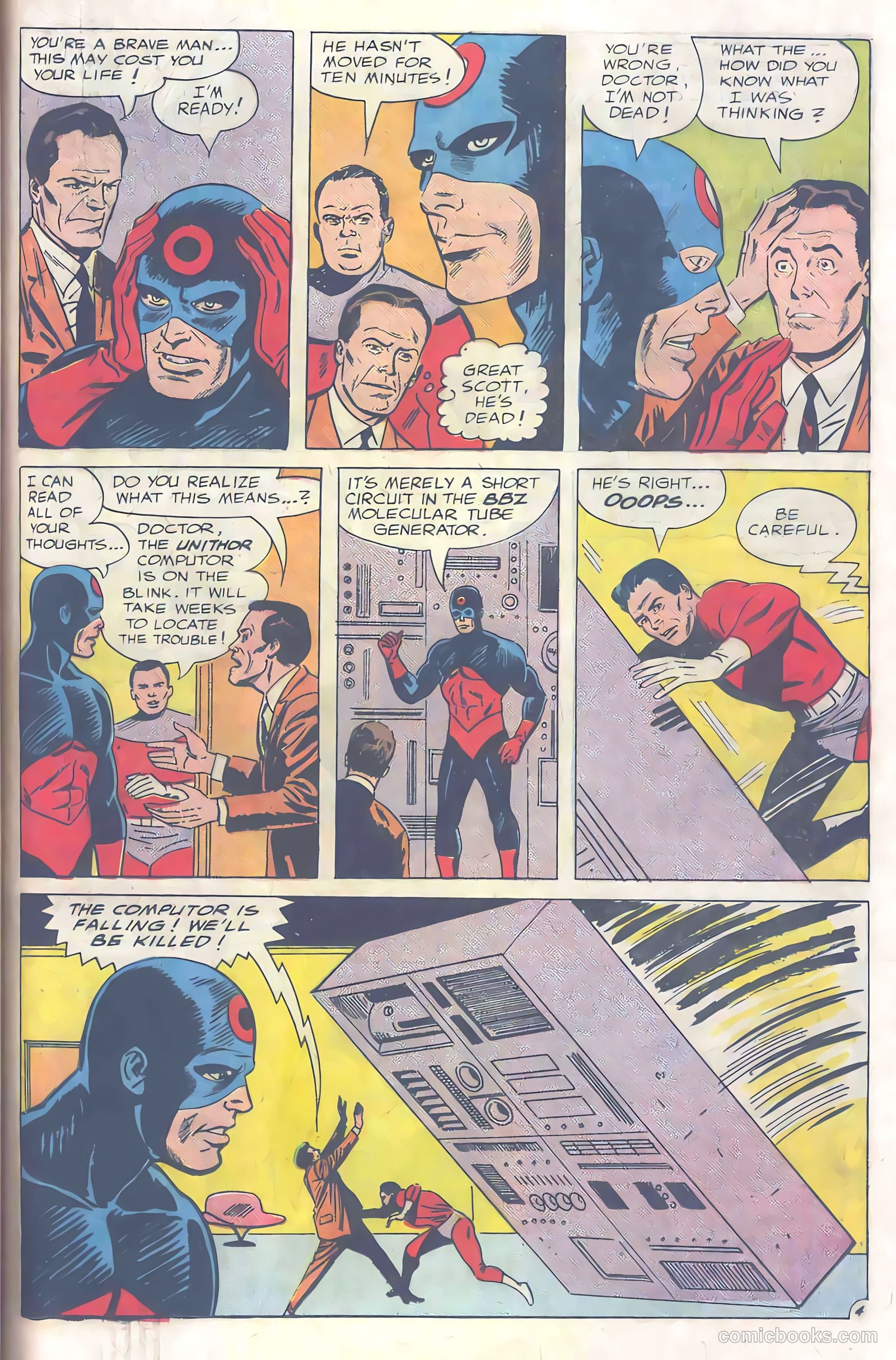 T.H.U.N.D.E.R. Agents #1 (1965) — page 35 of 68