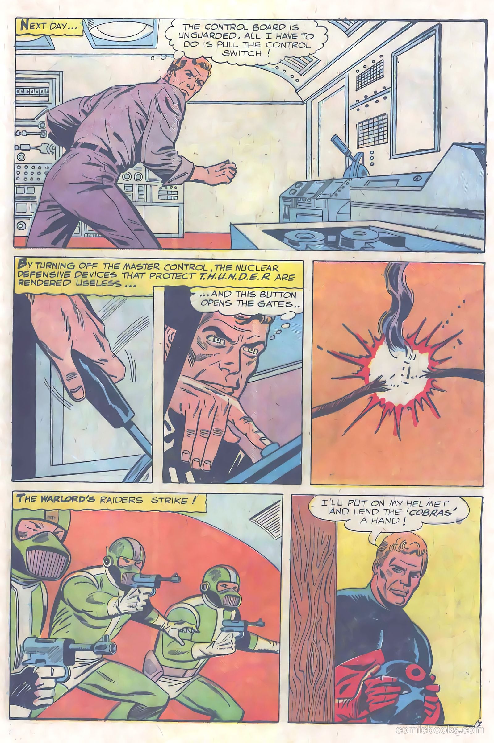 T.H.U.N.D.E.R. Agents #1 (1965) — page 39 of 68