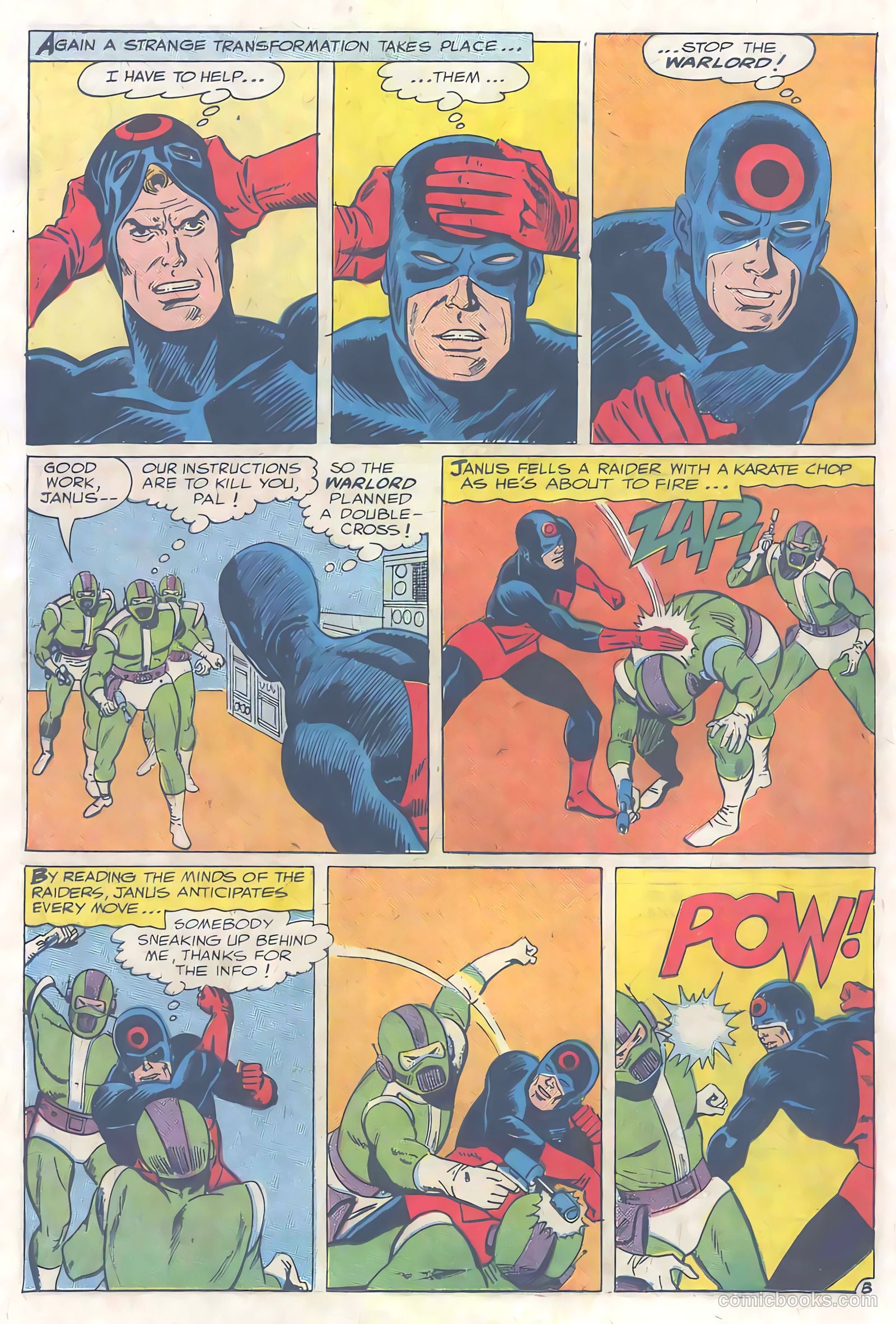 T.H.U.N.D.E.R. Agents #1 (1965) — page 40 of 68