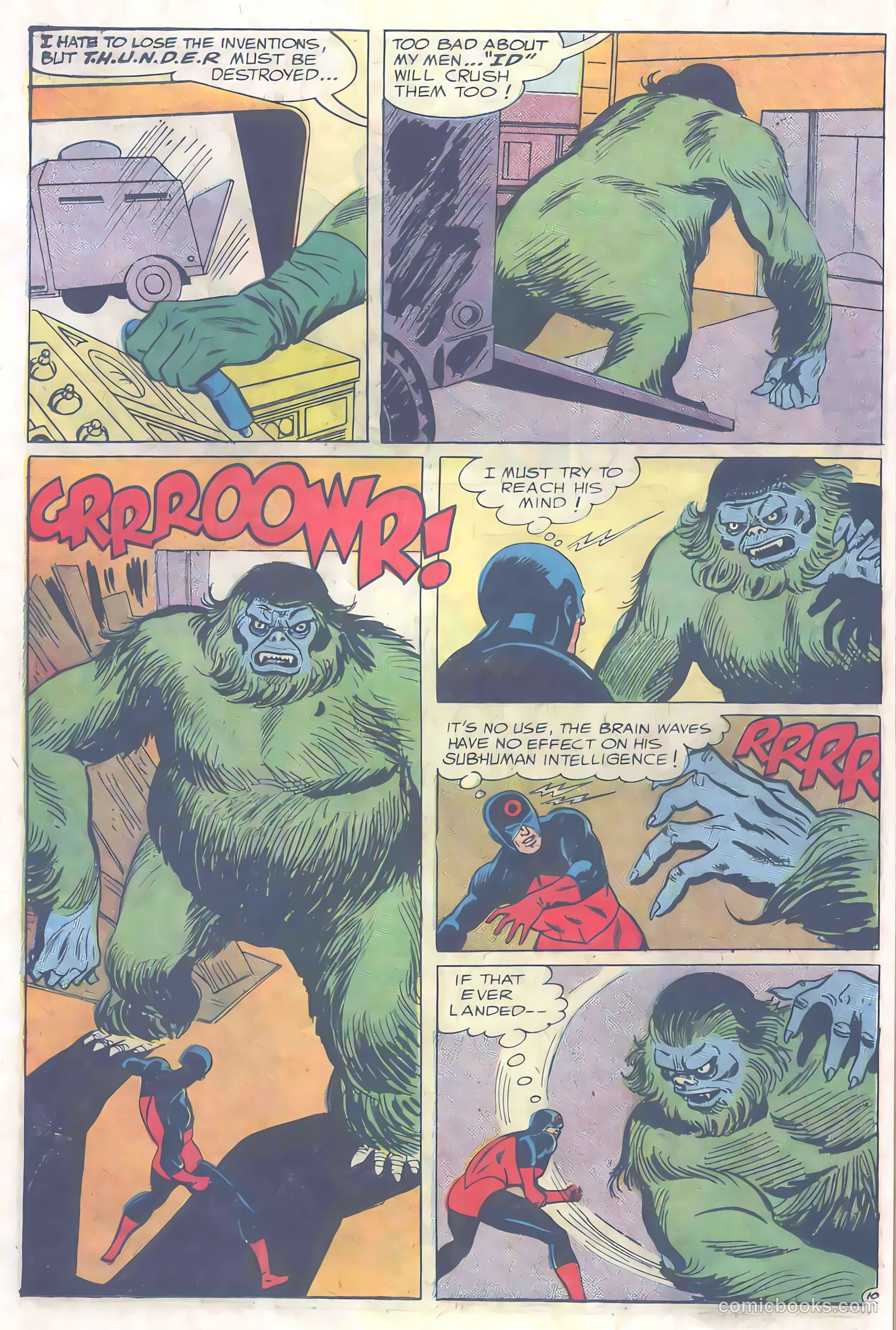 T.H.U.N.D.E.R. Agents #1 (1965) — page 42 of 68