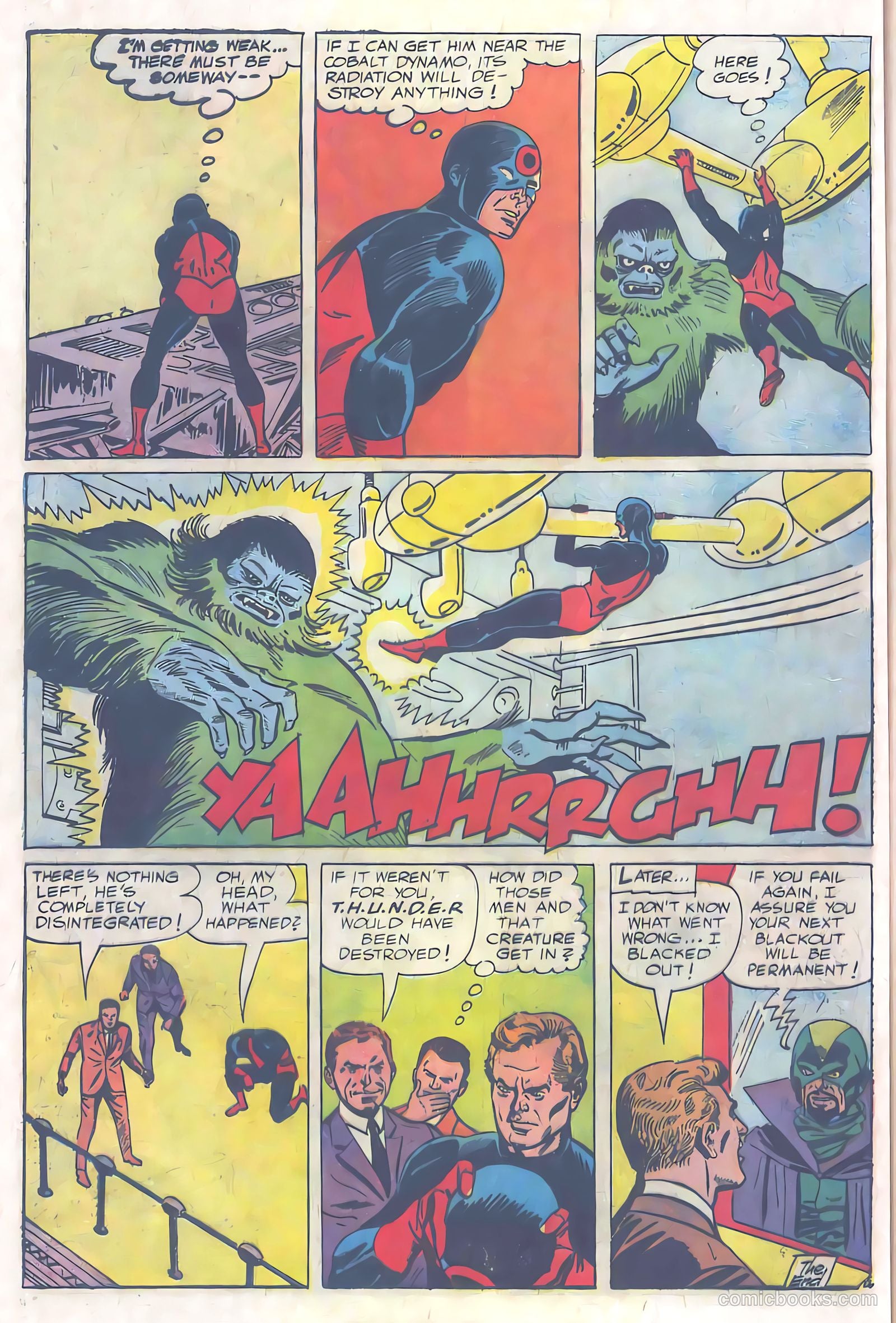 T.H.U.N.D.E.R. Agents #1 (1965) — page 44 of 68