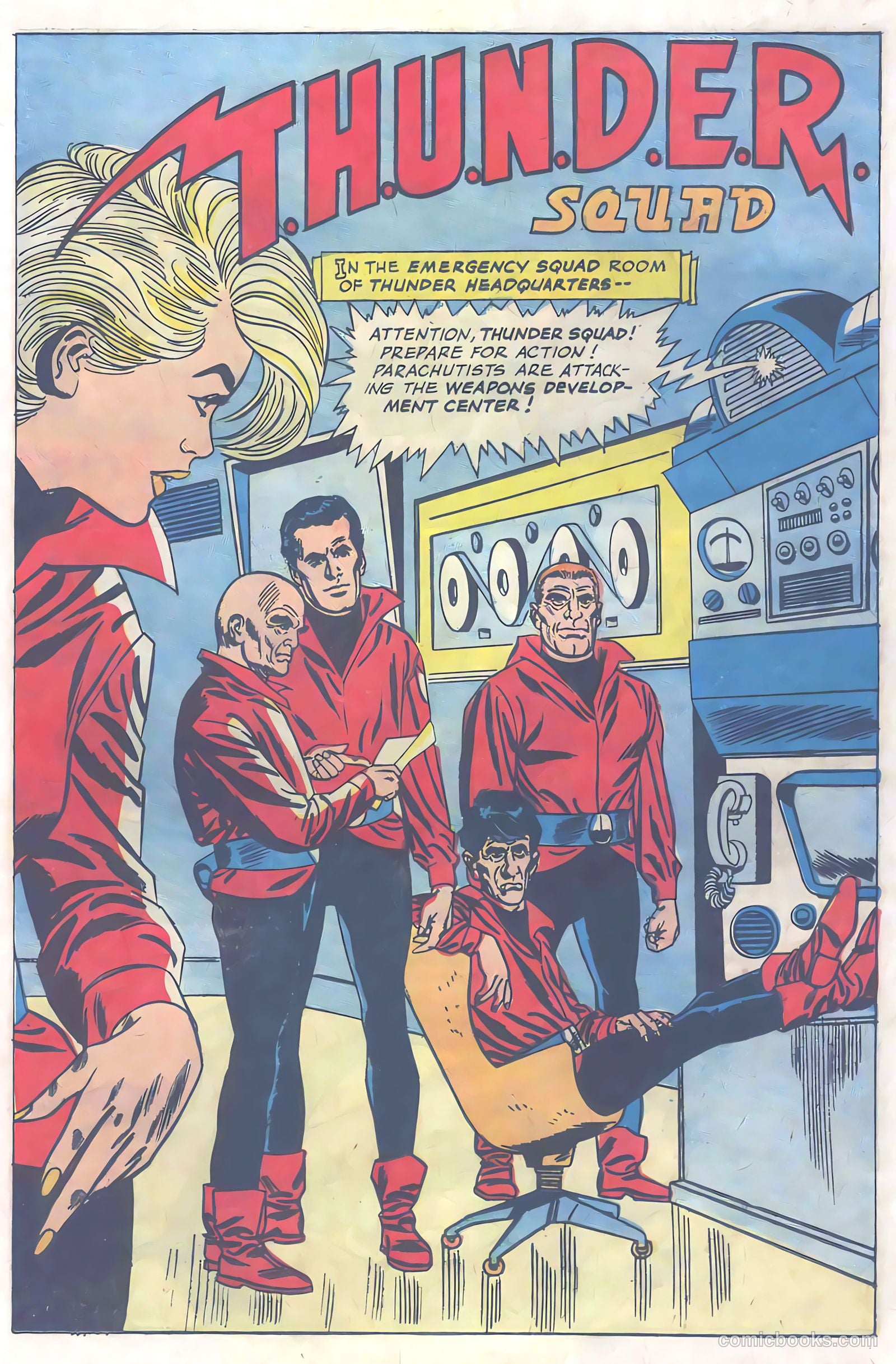 T.H.U.N.D.E.R. Agents #1 (1965) — page 45 of 68