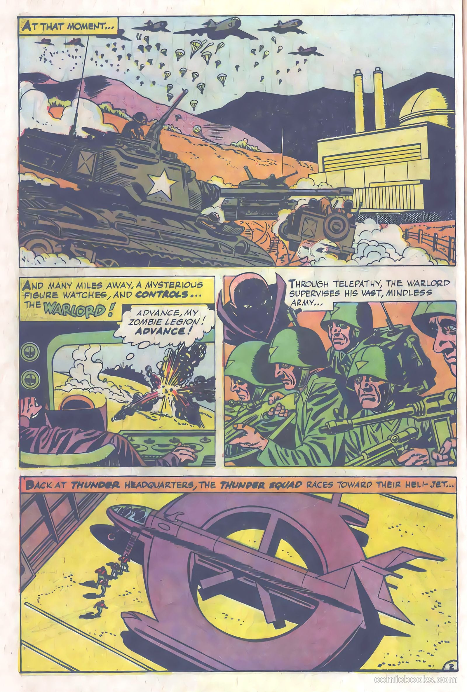 T.H.U.N.D.E.R. Agents #1 (1965) — page 46 of 68
