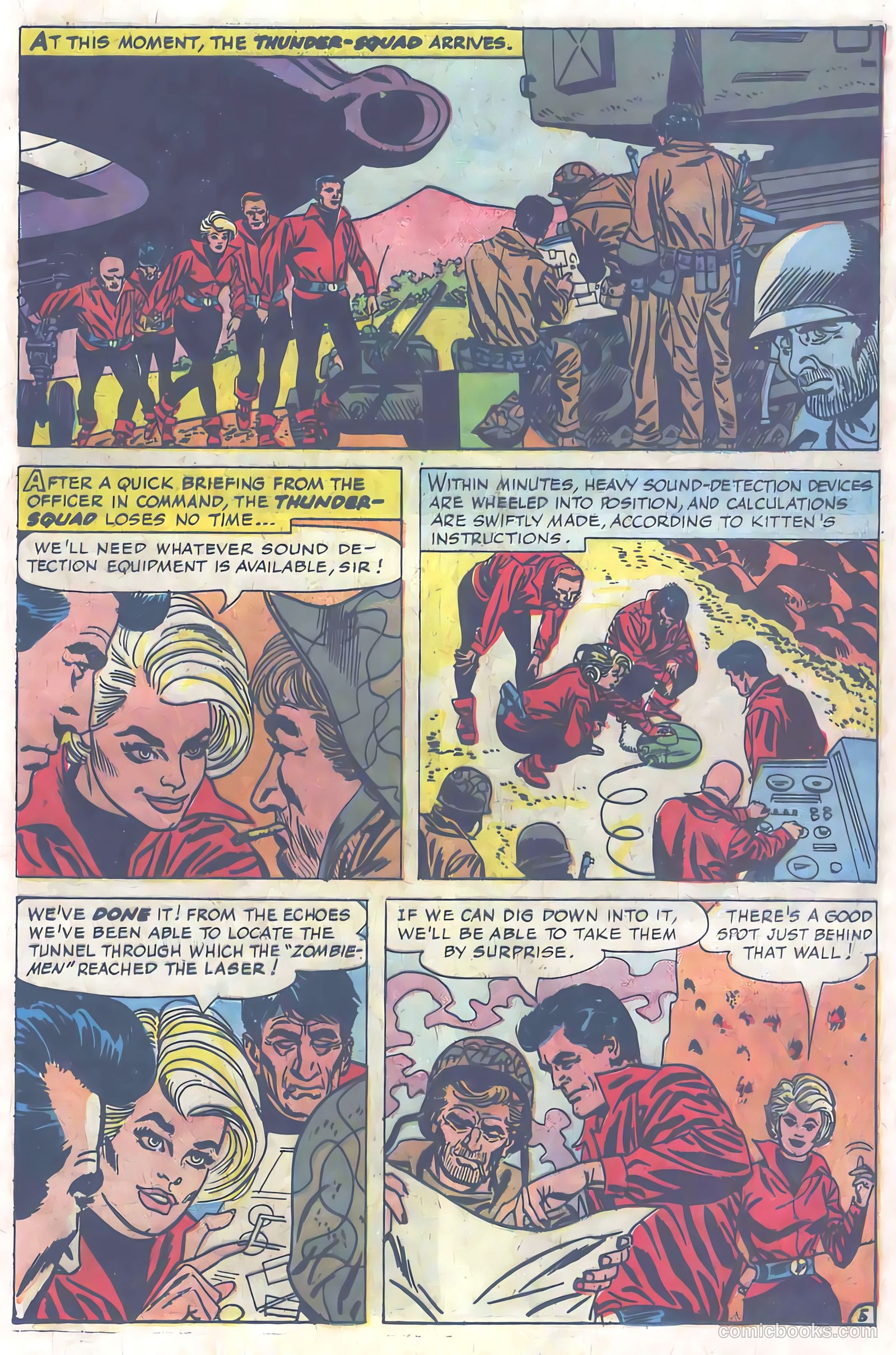 T.H.U.N.D.E.R. Agents #1 (1965) — page 49 of 68