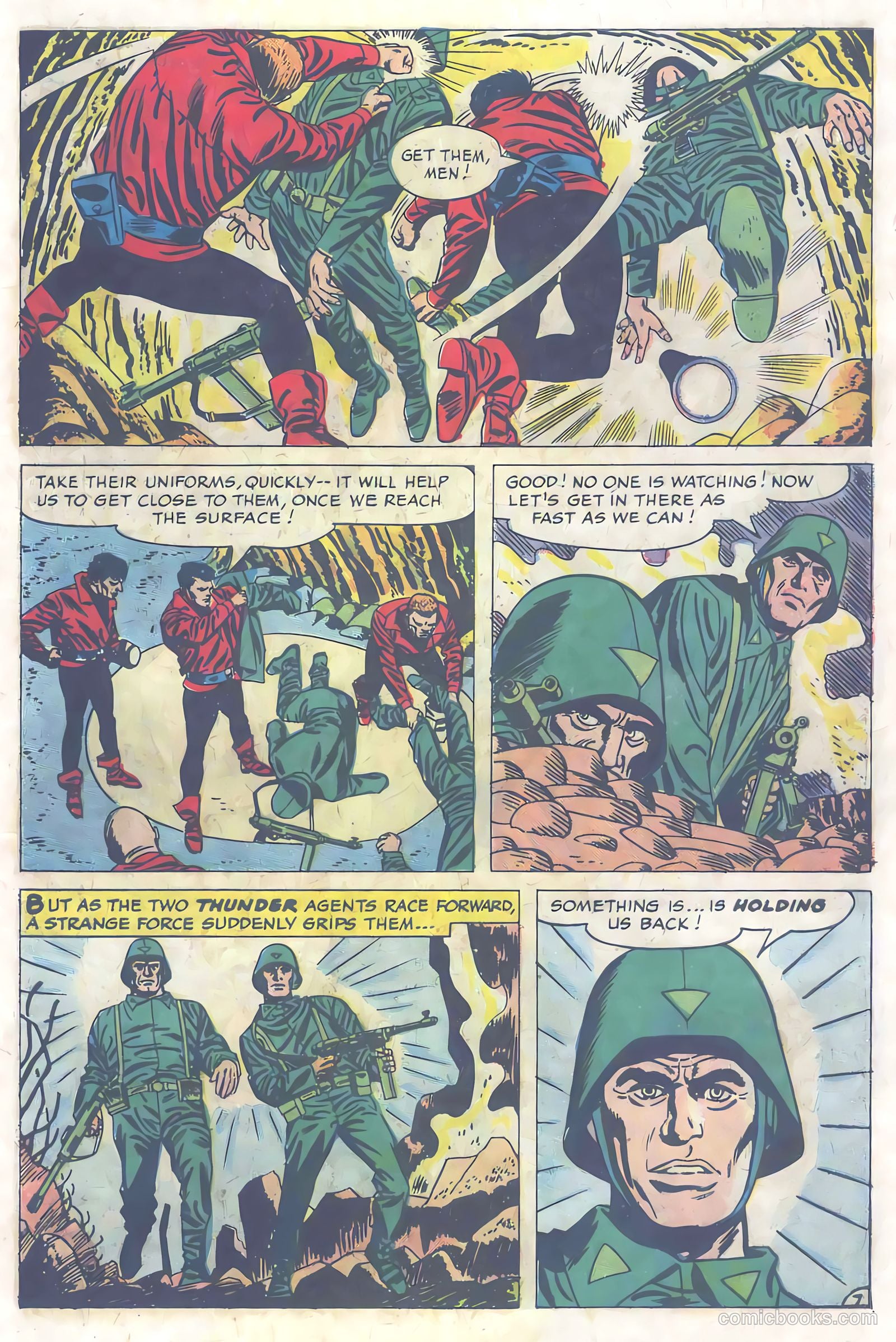 T.H.U.N.D.E.R. Agents #1 (1965) — page 51 of 68