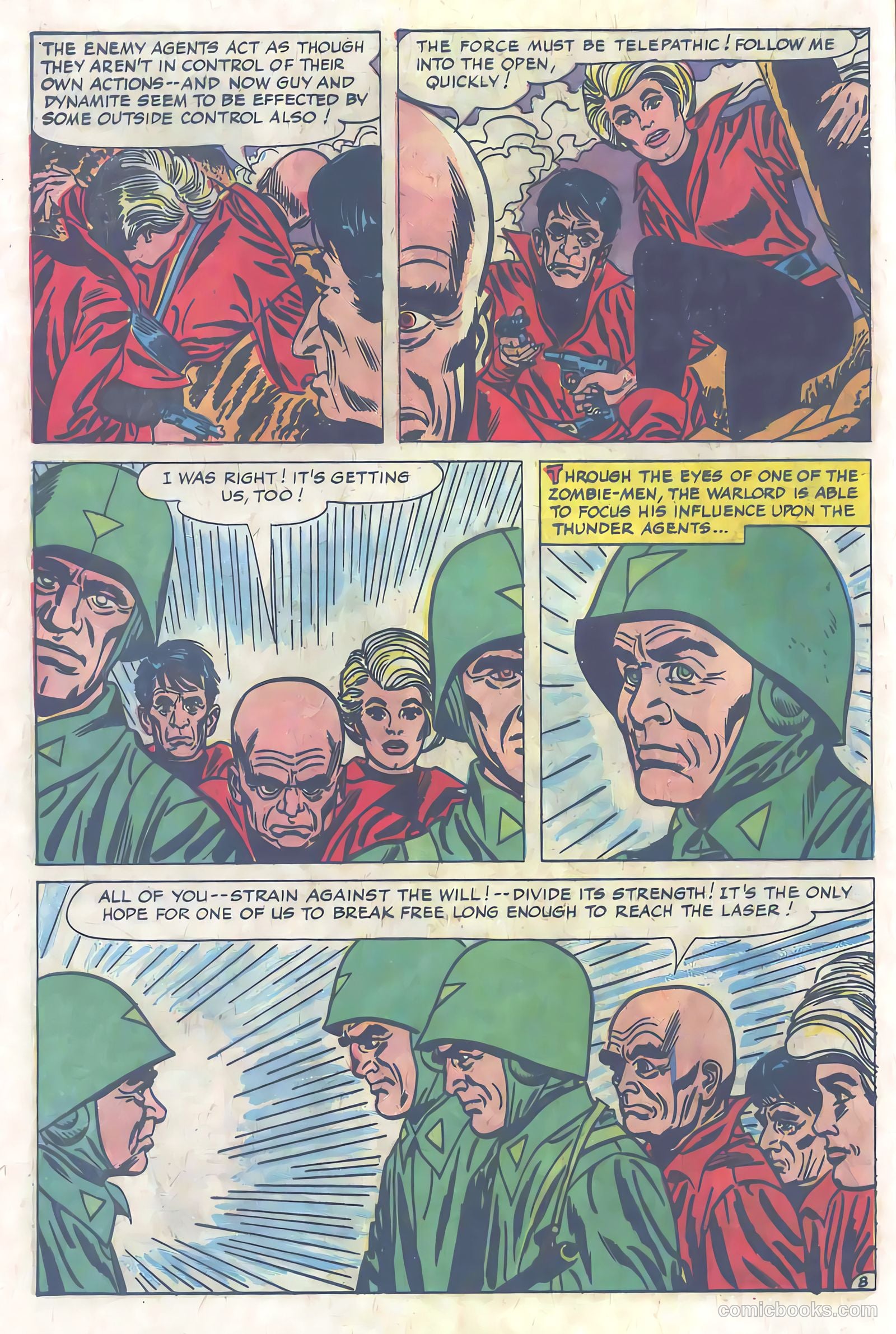 T.H.U.N.D.E.R. Agents #1 (1965) — page 52 of 68