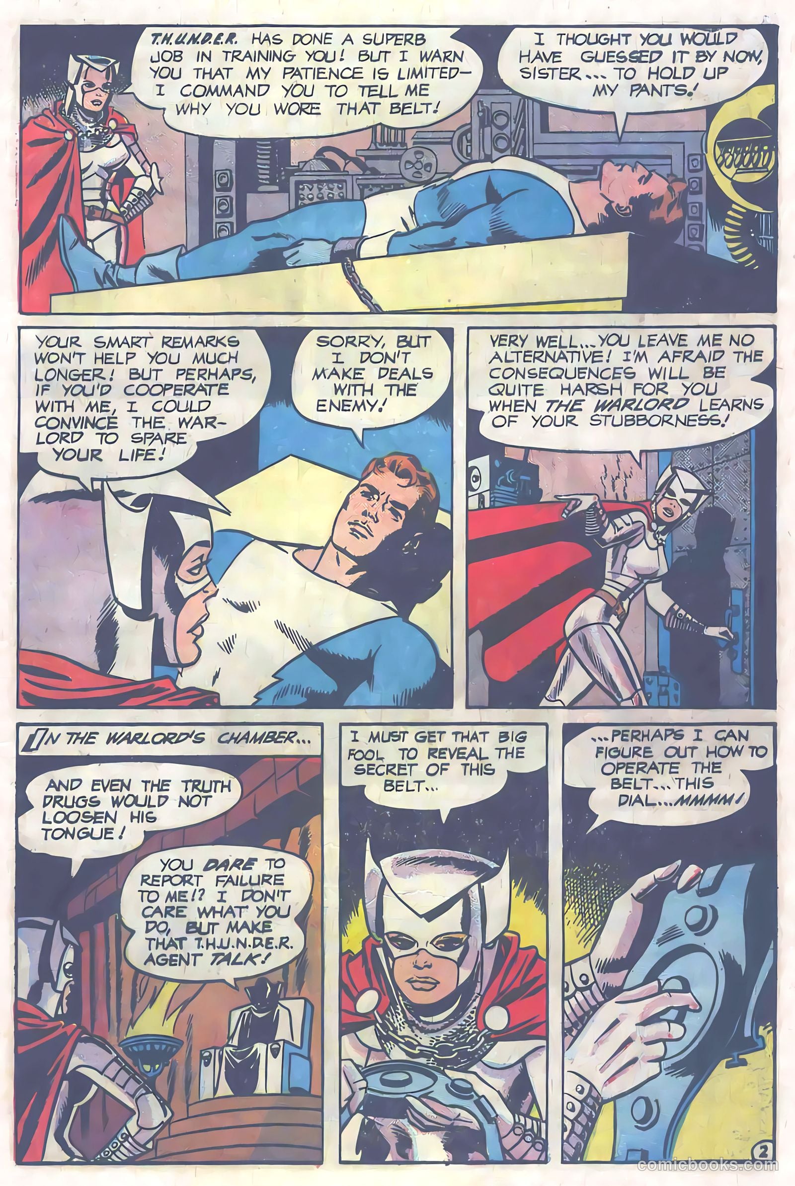 T.H.U.N.D.E.R. Agents #1 (1965) — page 57 of 68