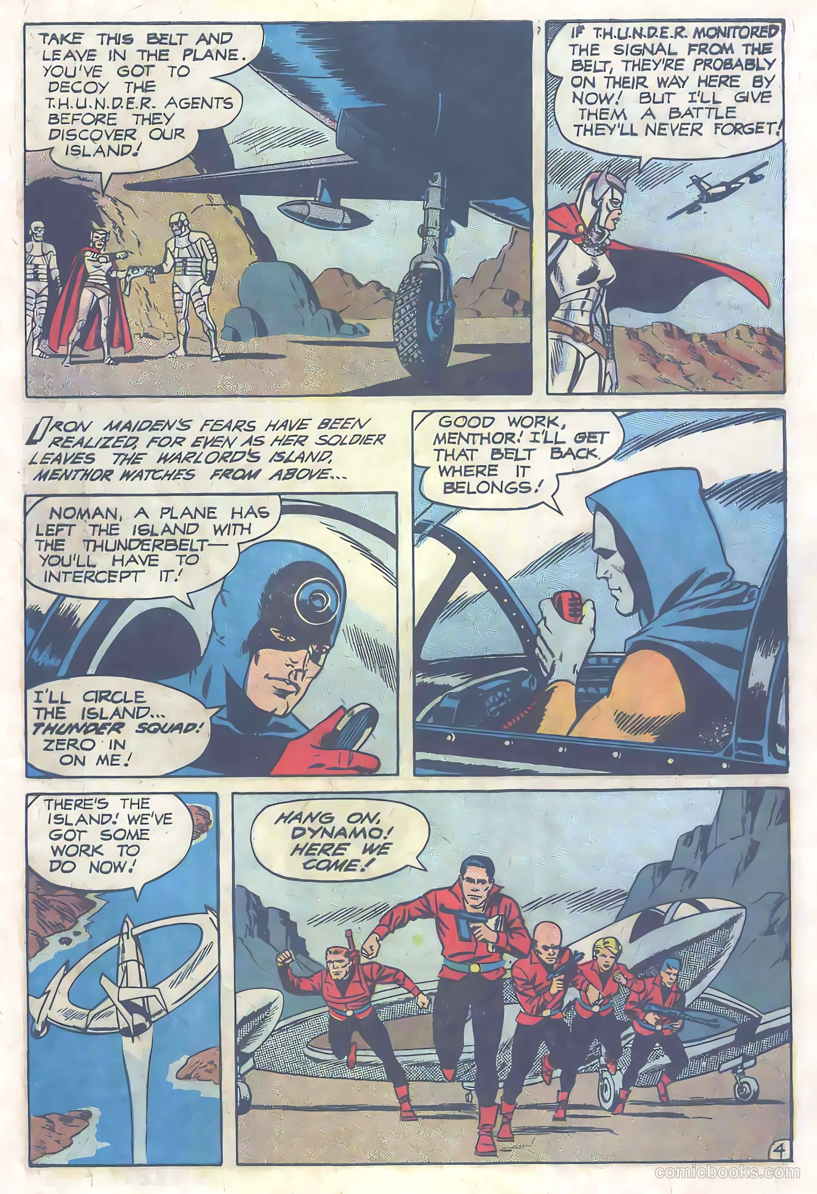 T.H.U.N.D.E.R. Agents #1 (1965) — page 59 of 68