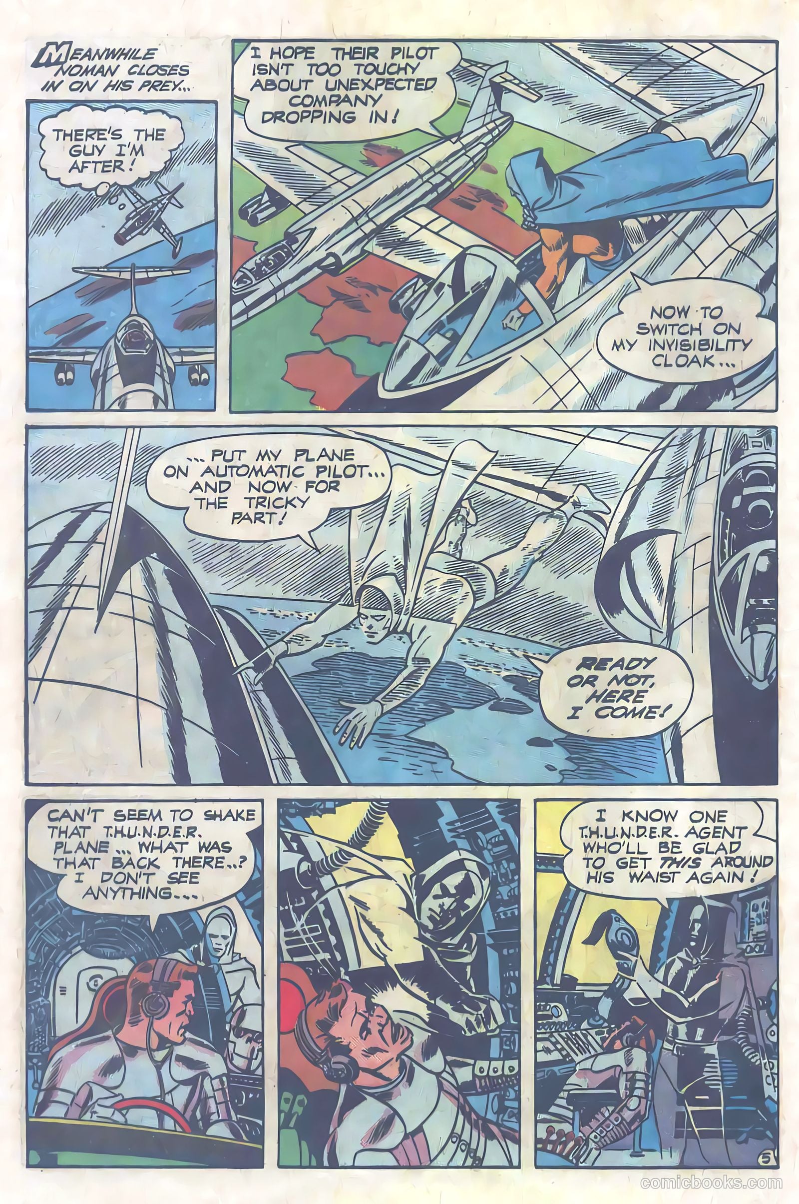 T.H.U.N.D.E.R. Agents #1 (1965) — page 60 of 68