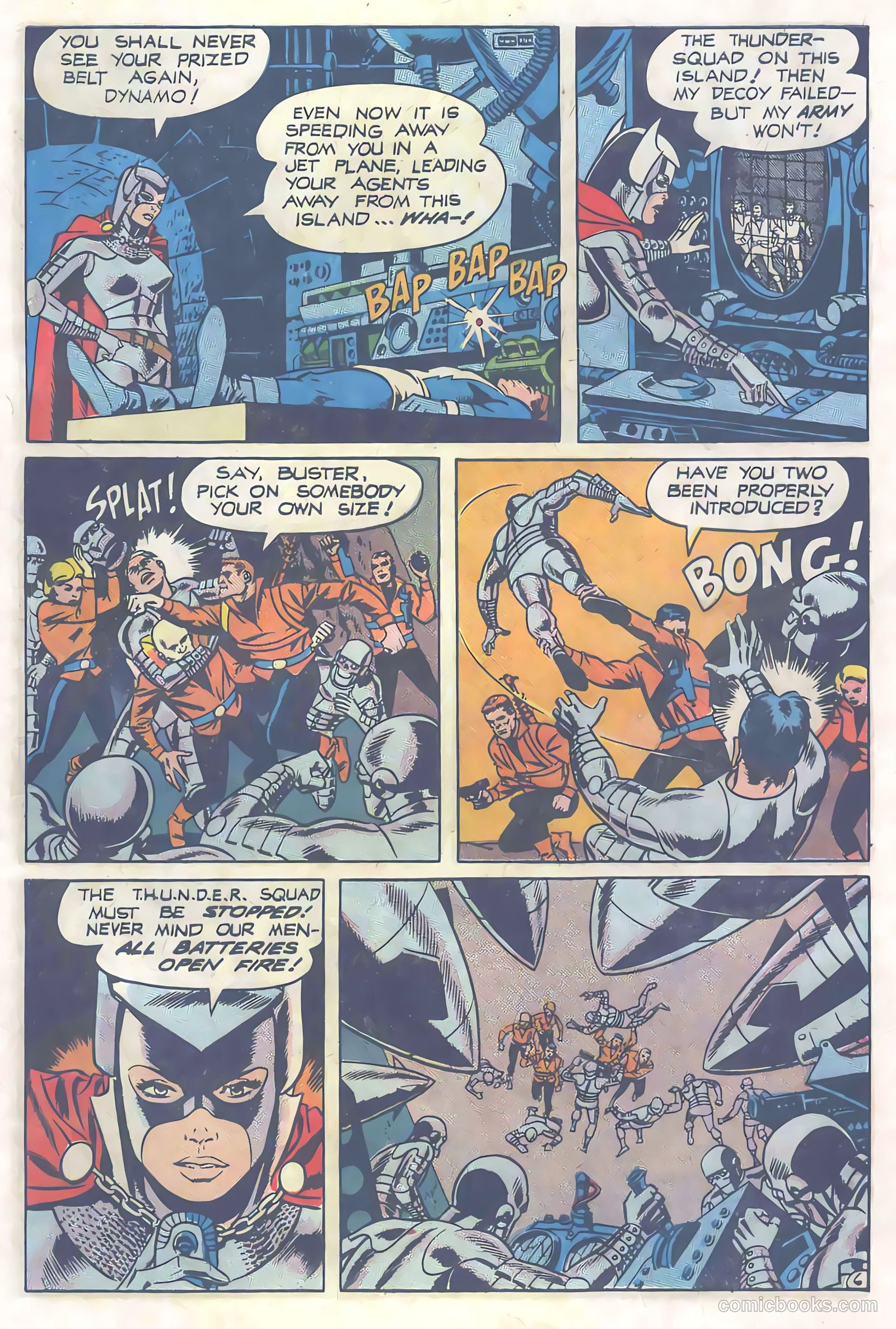 T.H.U.N.D.E.R. Agents #1 (1965) — page 61 of 68