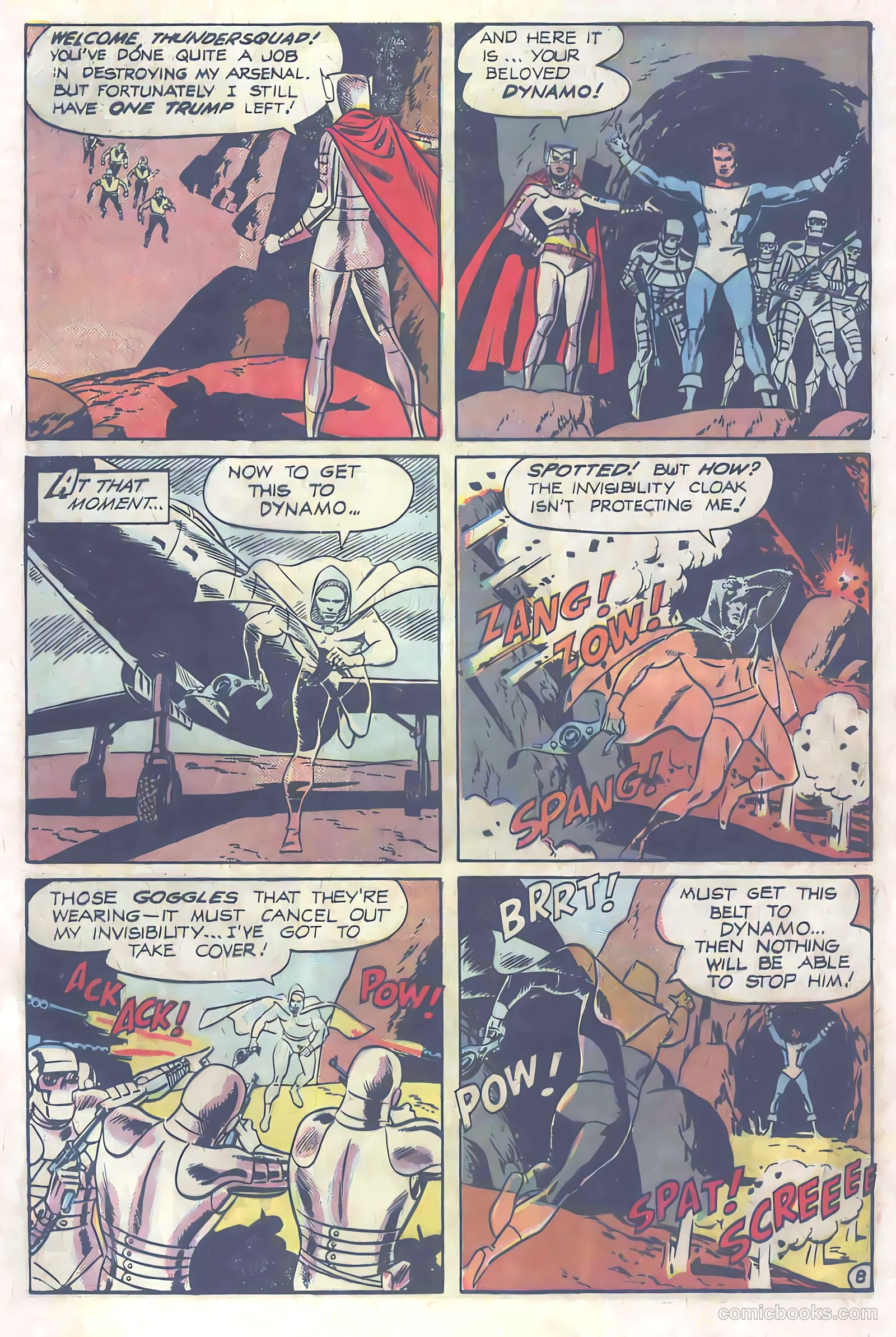 T.H.U.N.D.E.R. Agents #1 (1965) — page 63 of 68