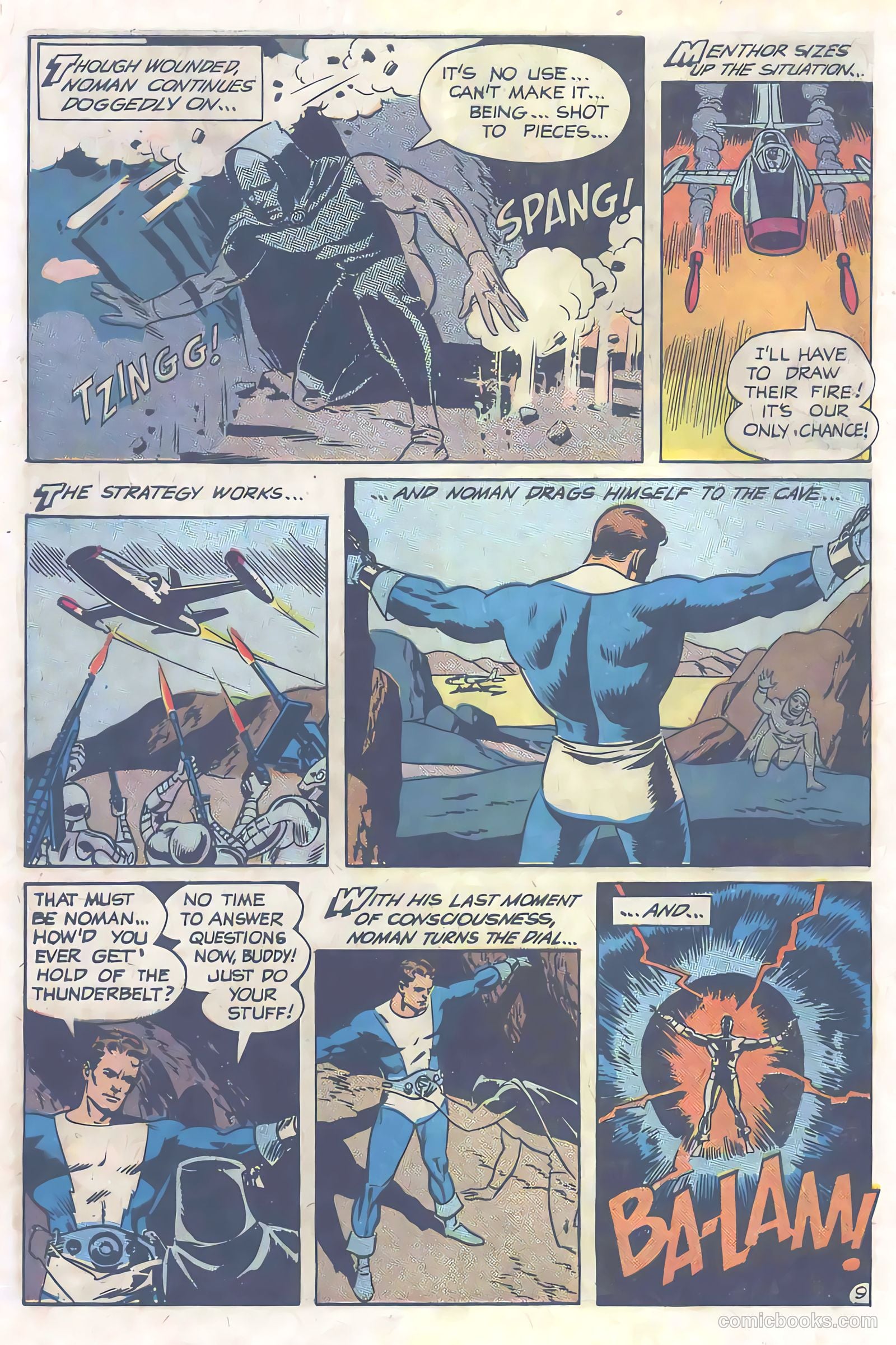 T.H.U.N.D.E.R. Agents #1 (1965) — page 64 of 68