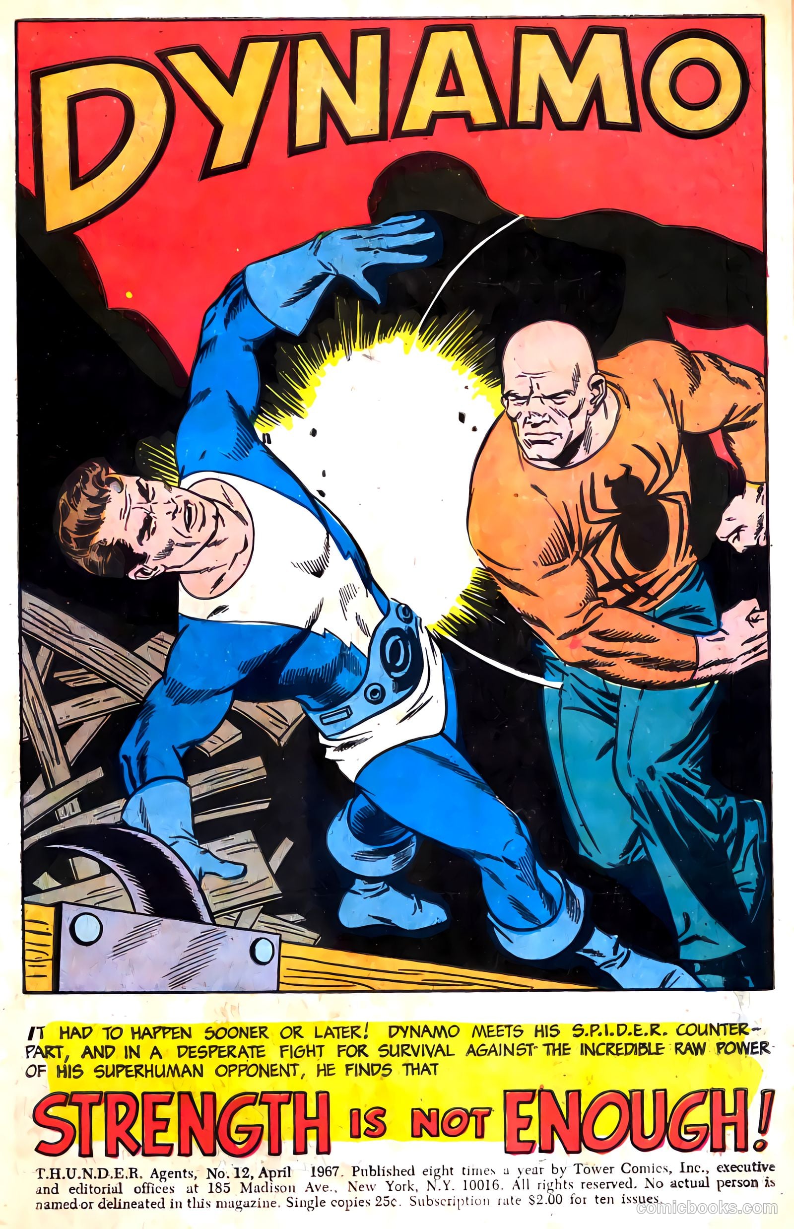 T.H.U.N.D.E.R. Agents #12 (1967) — page 3 of 68