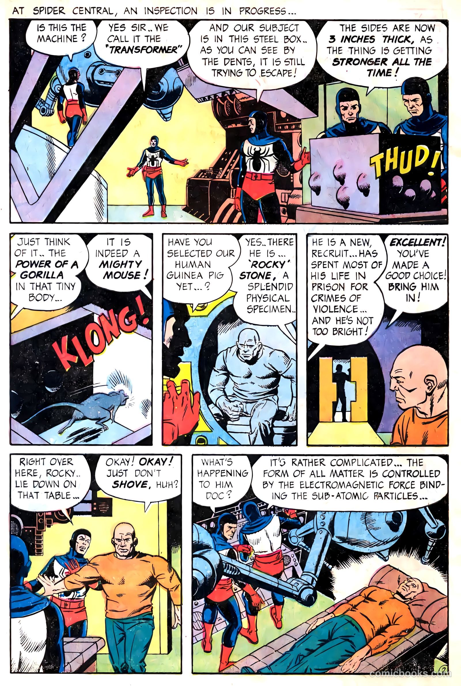 T.H.U.N.D.E.R. Agents #12 (1967) — page 4 of 68