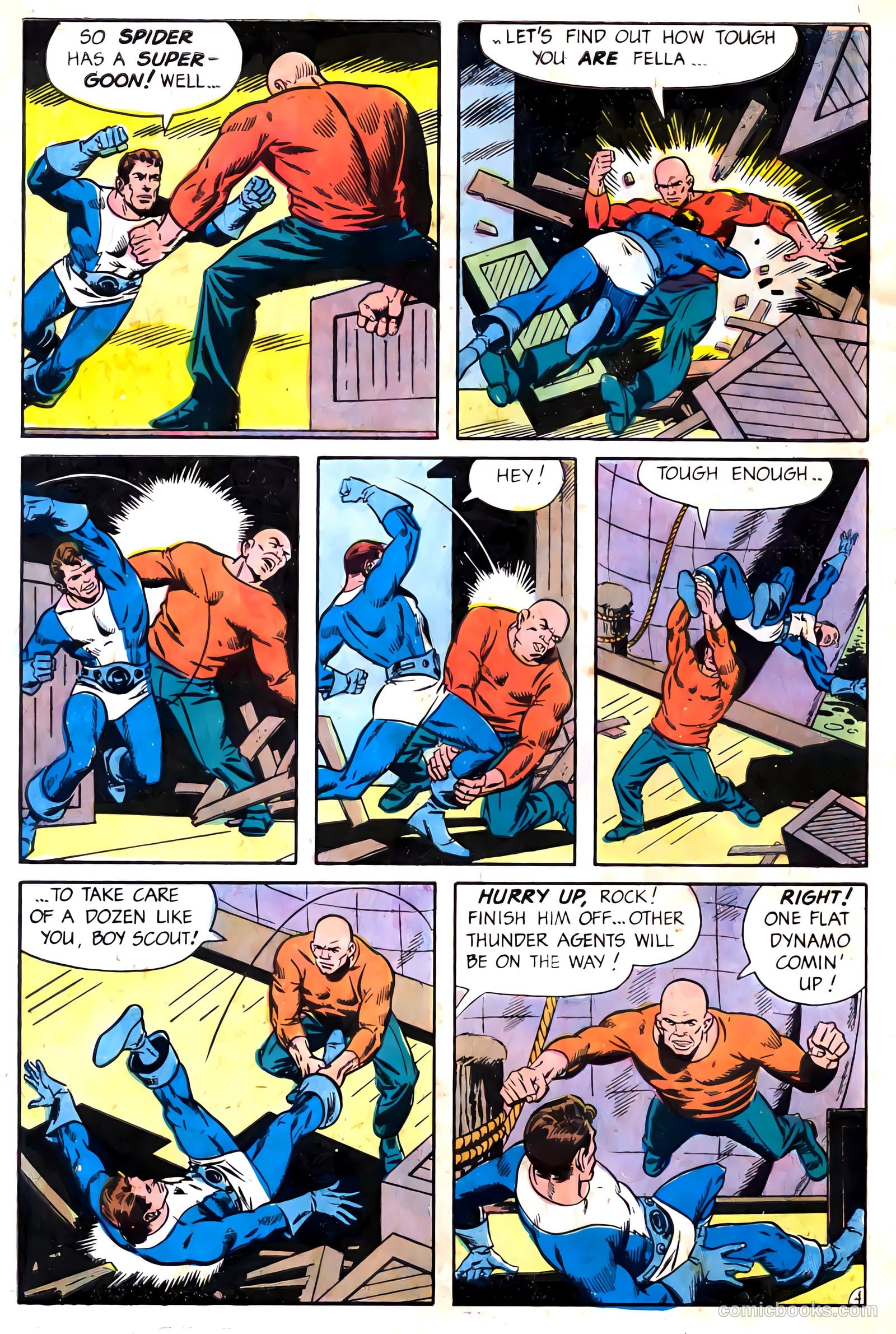 T.H.U.N.D.E.R. Agents #12 (1967) — page 6 of 68