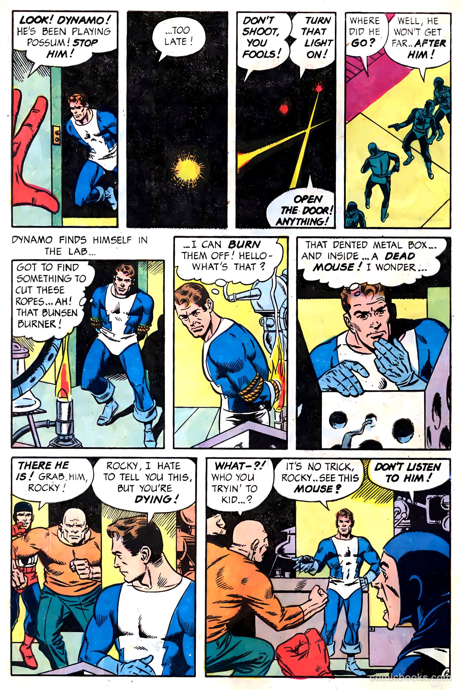 T.H.U.N.D.E.R. Agents #12 (1967) — page 8 of 68