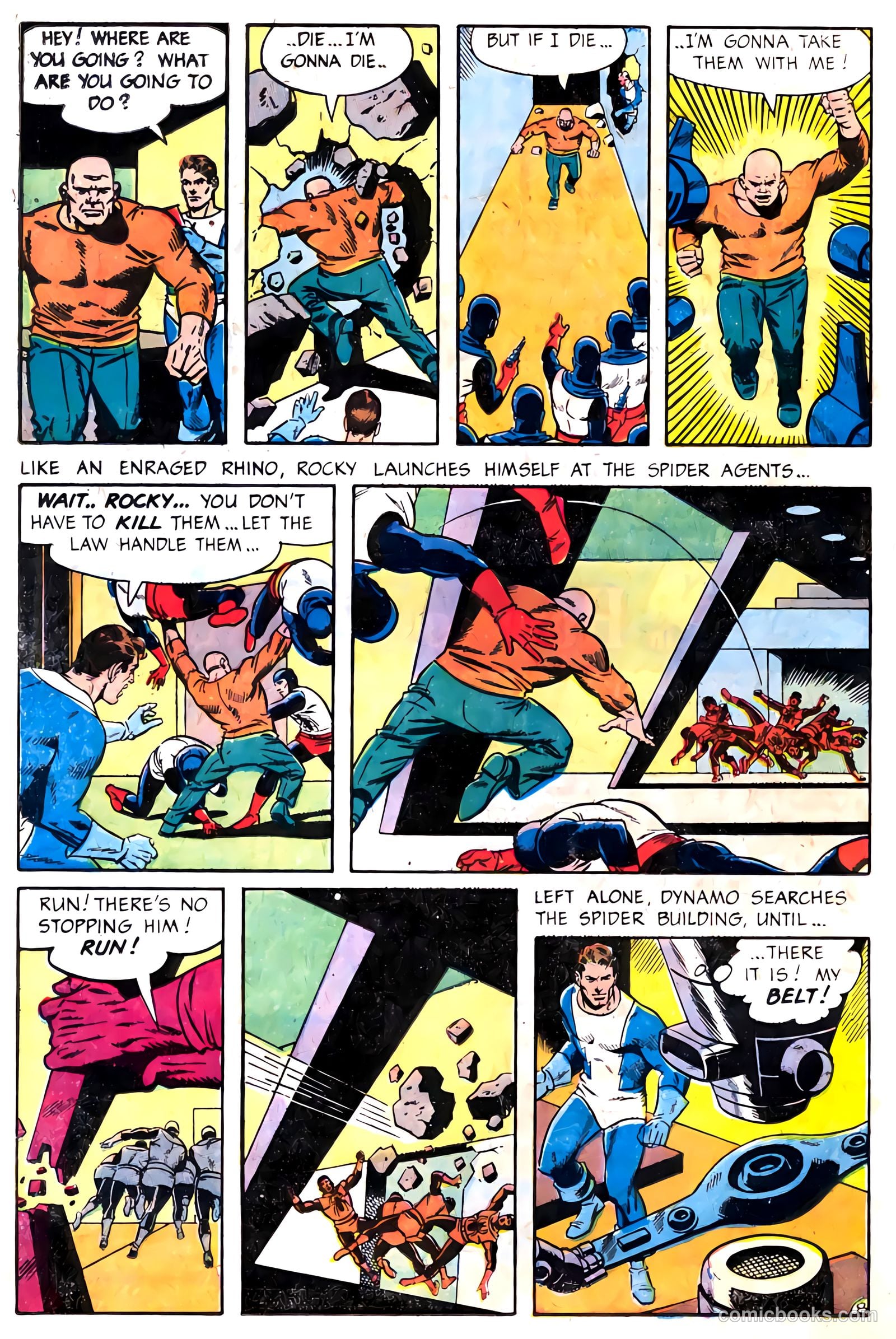 T.H.U.N.D.E.R. Agents #12 (1967) — page 12 of 68