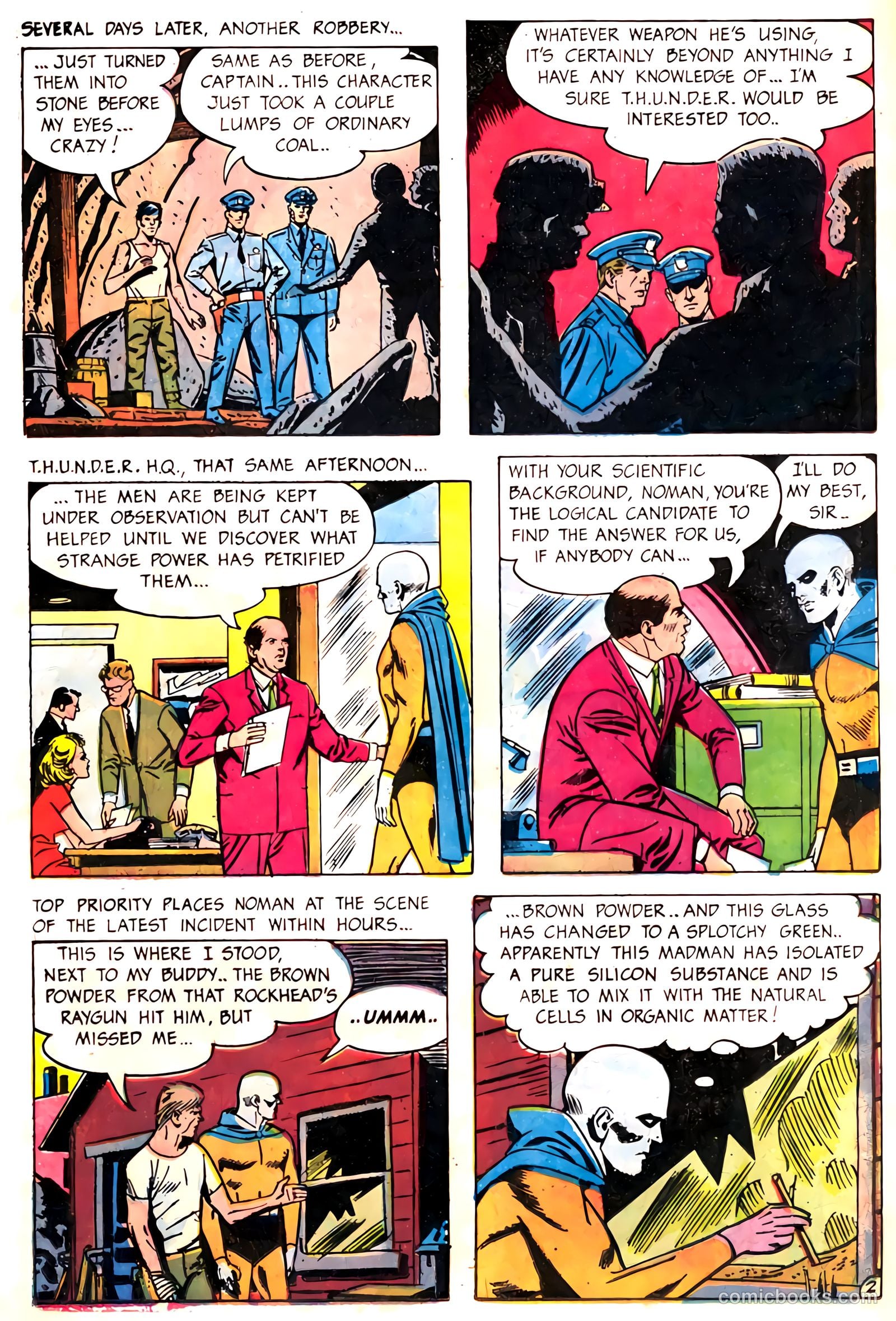 T.H.U.N.D.E.R. Agents #12 (1967) — page 29 of 68