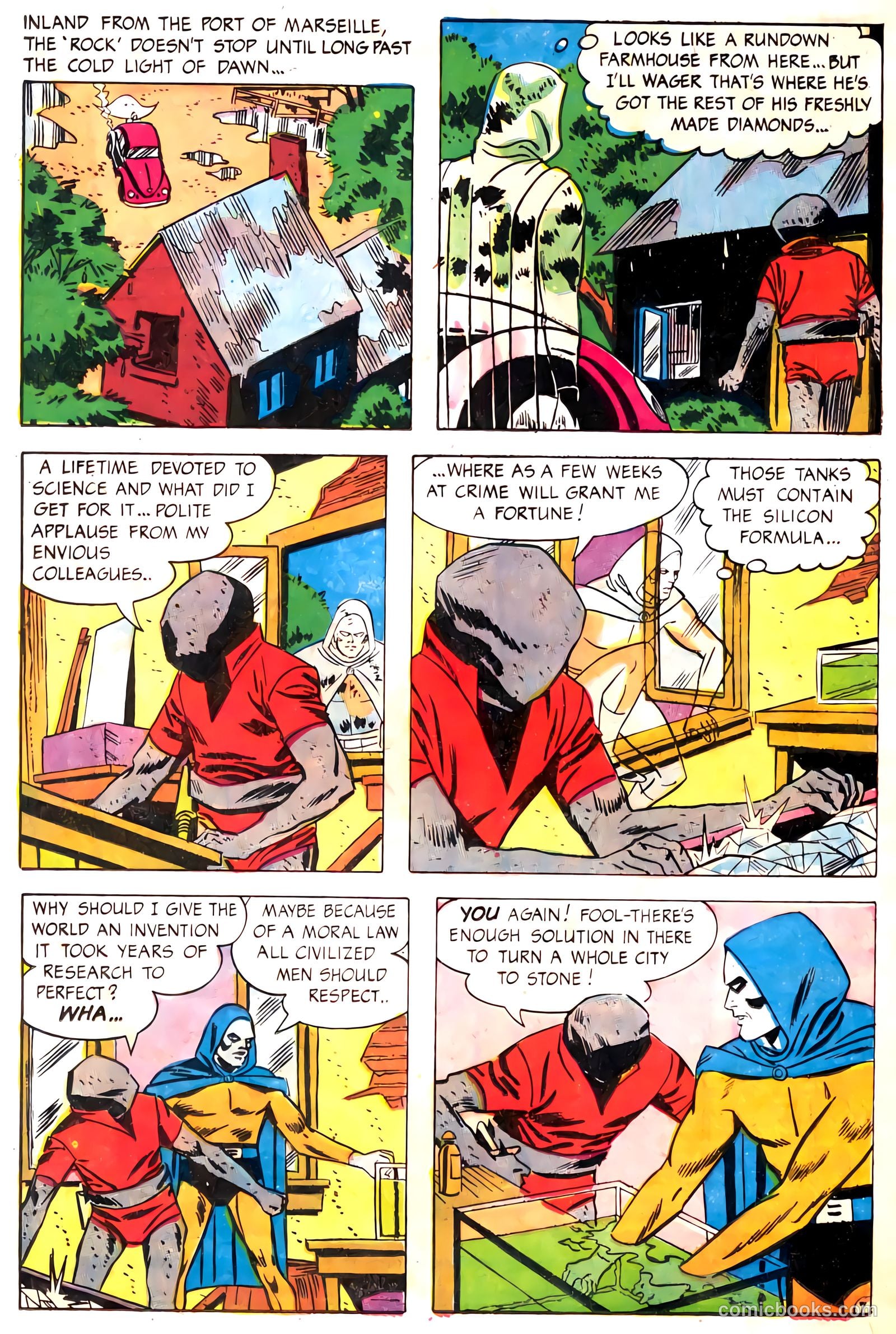 T.H.U.N.D.E.R. Agents #12 (1967) — page 36 of 68