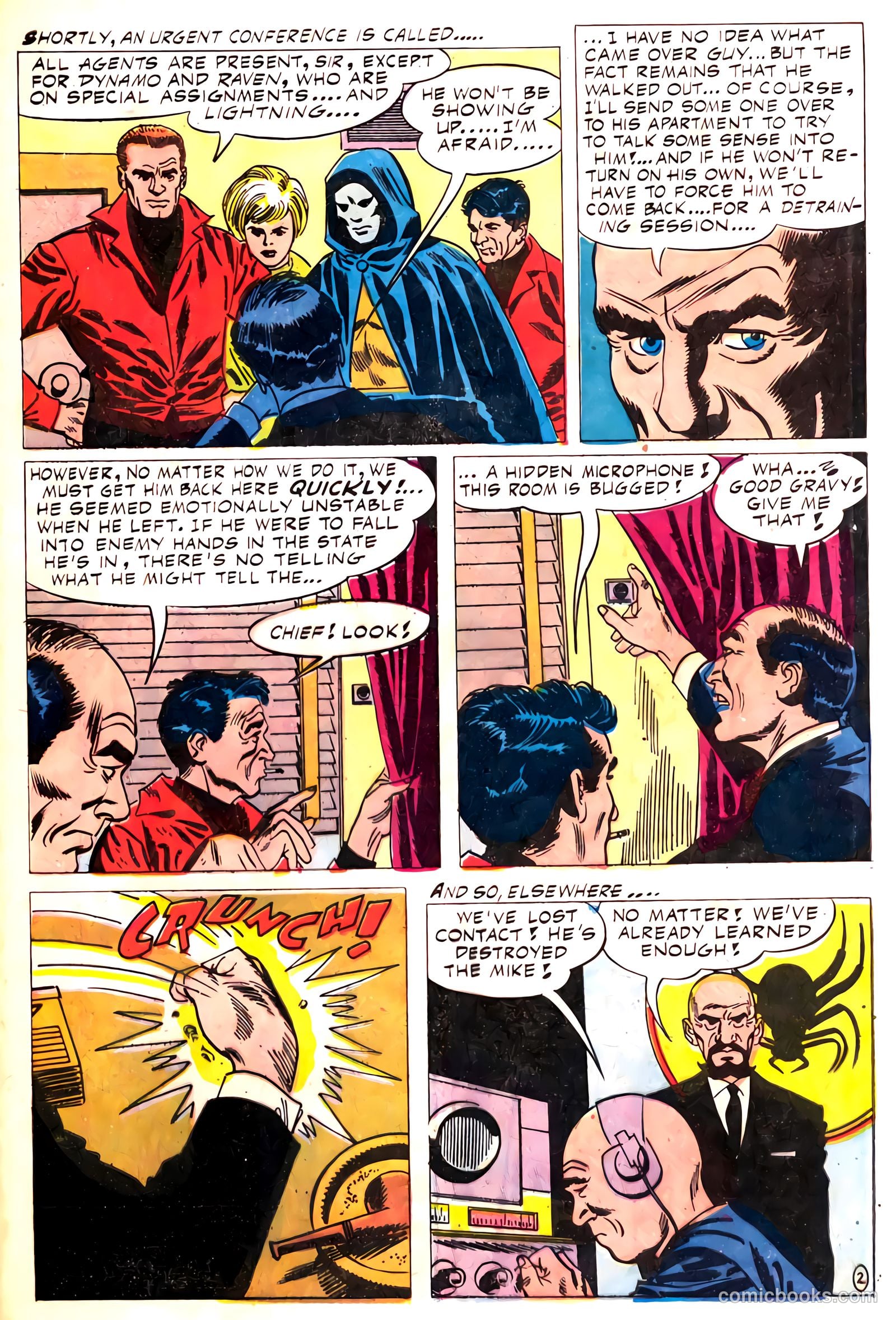 T.H.U.N.D.E.R. Agents #12 (1967) — page 45 of 68