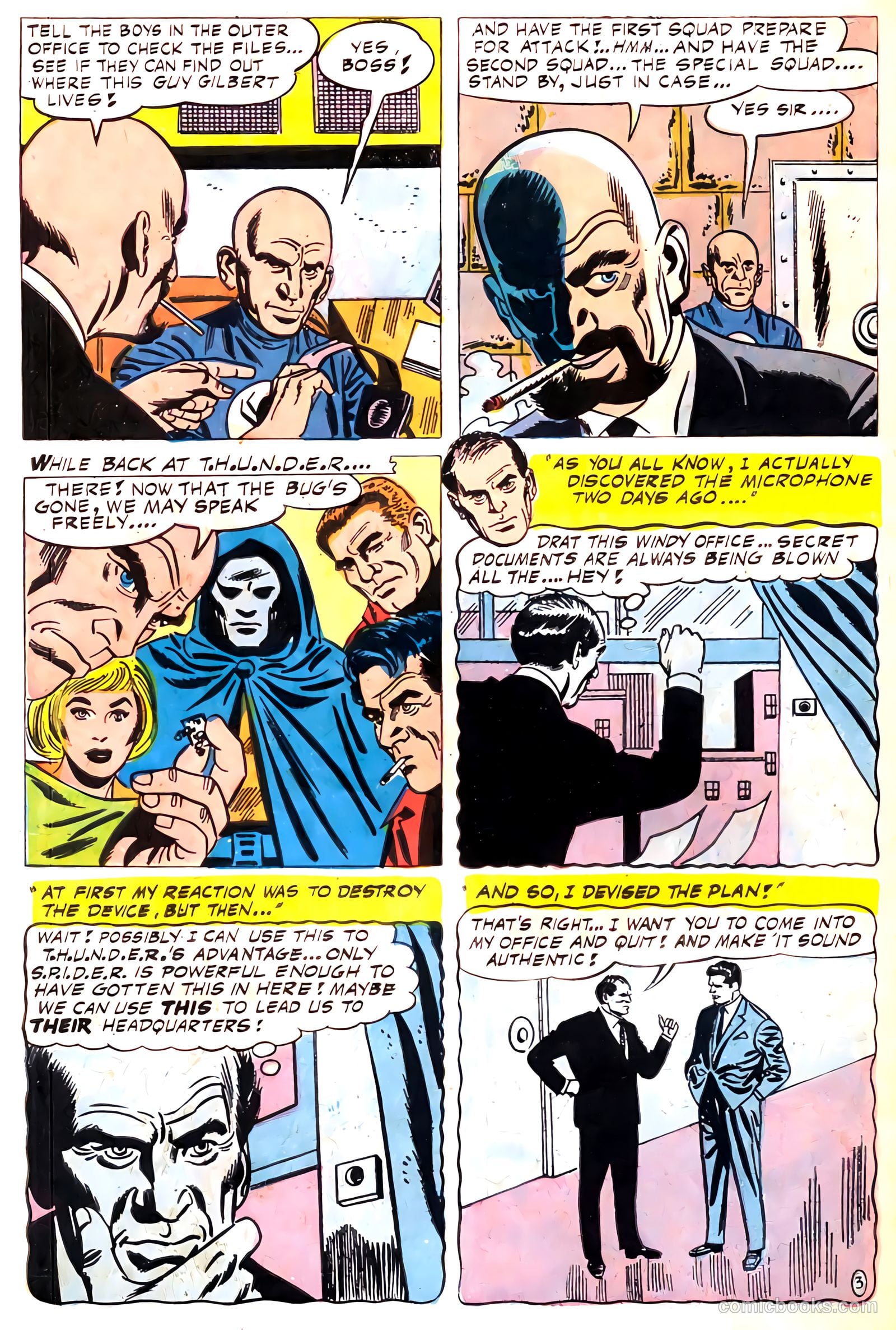 T.H.U.N.D.E.R. Agents #12 (1967) — page 46 of 68