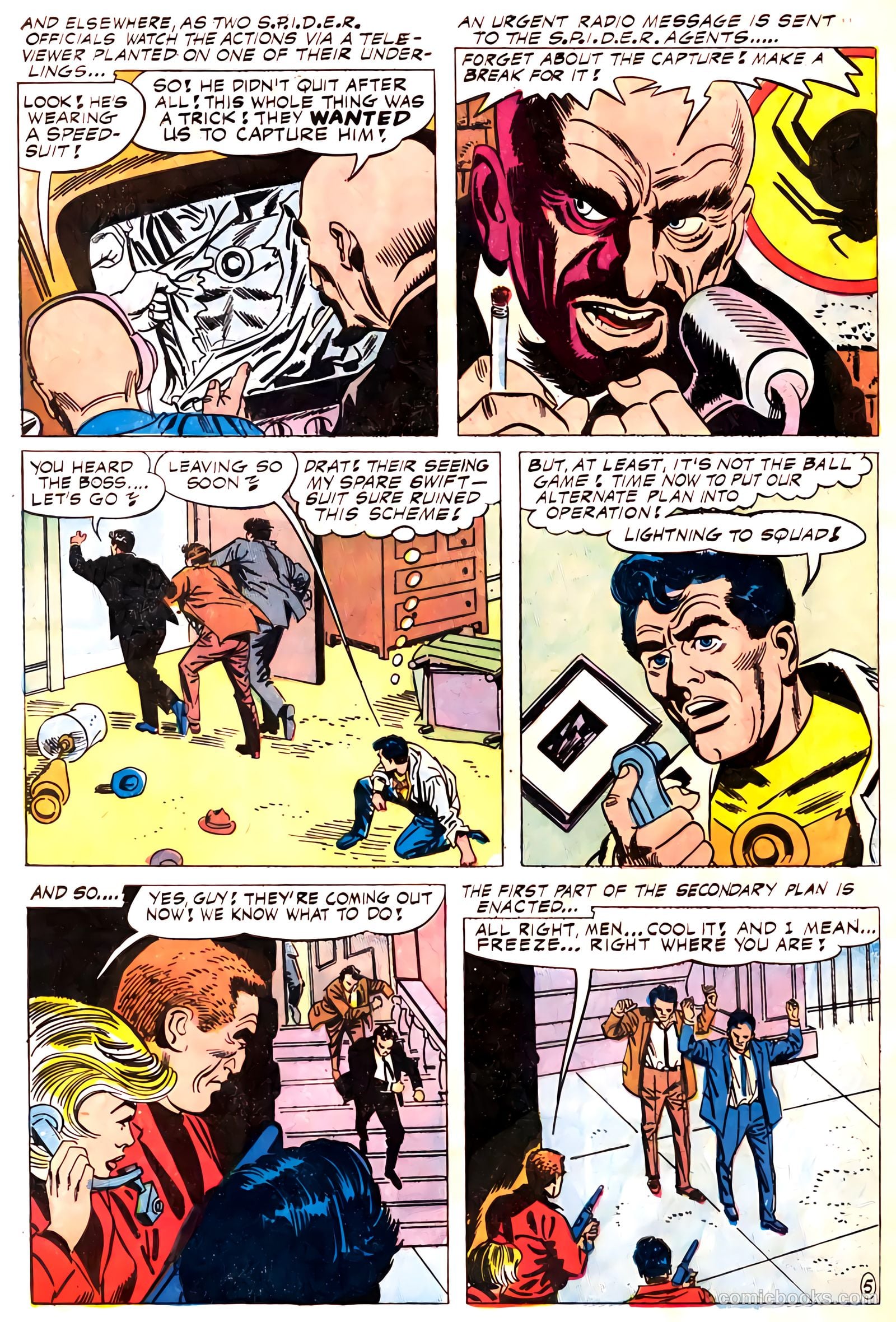 T.H.U.N.D.E.R. Agents #12 (1967) — page 48 of 68