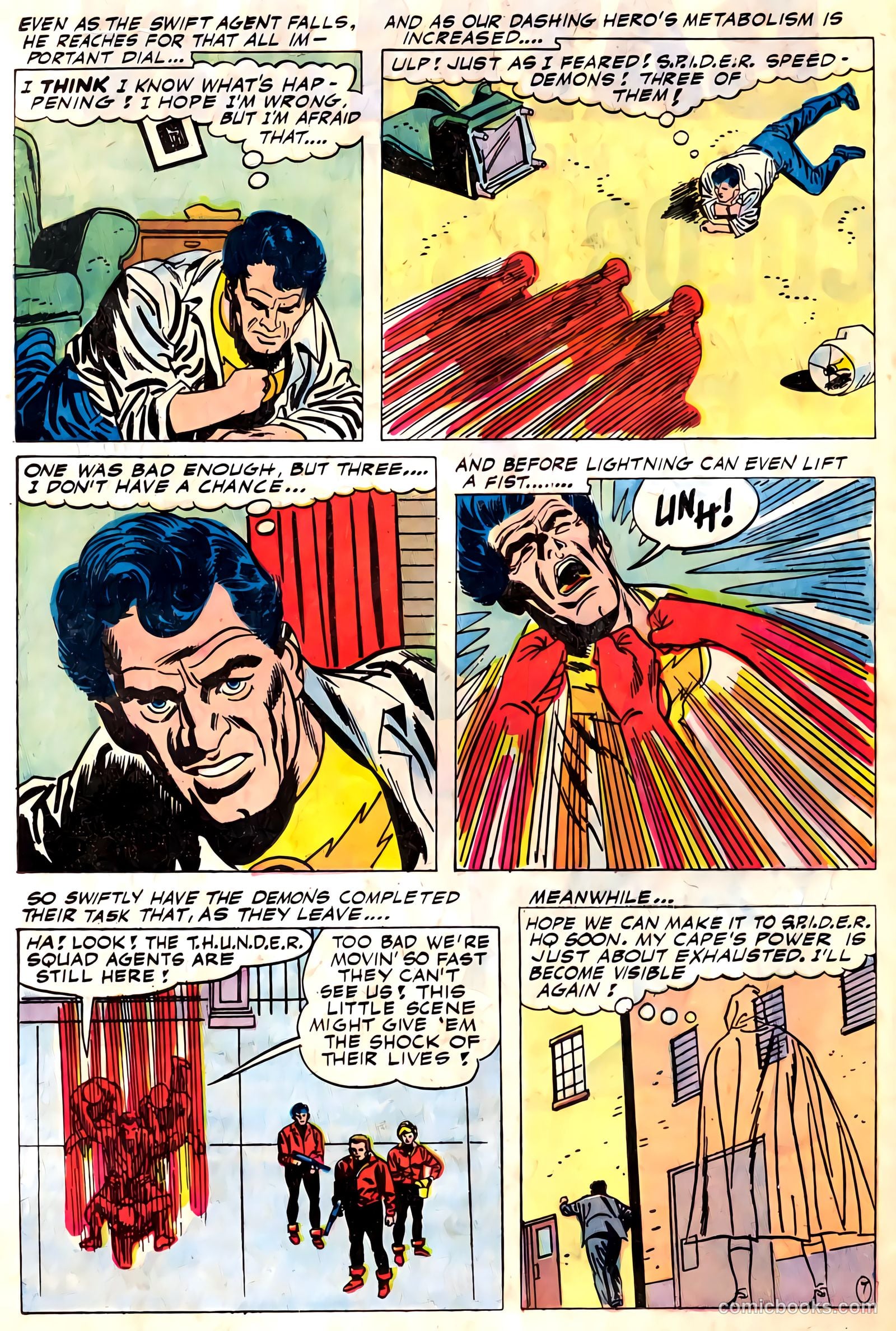 T.H.U.N.D.E.R. Agents #12 (1967) — page 52 of 68