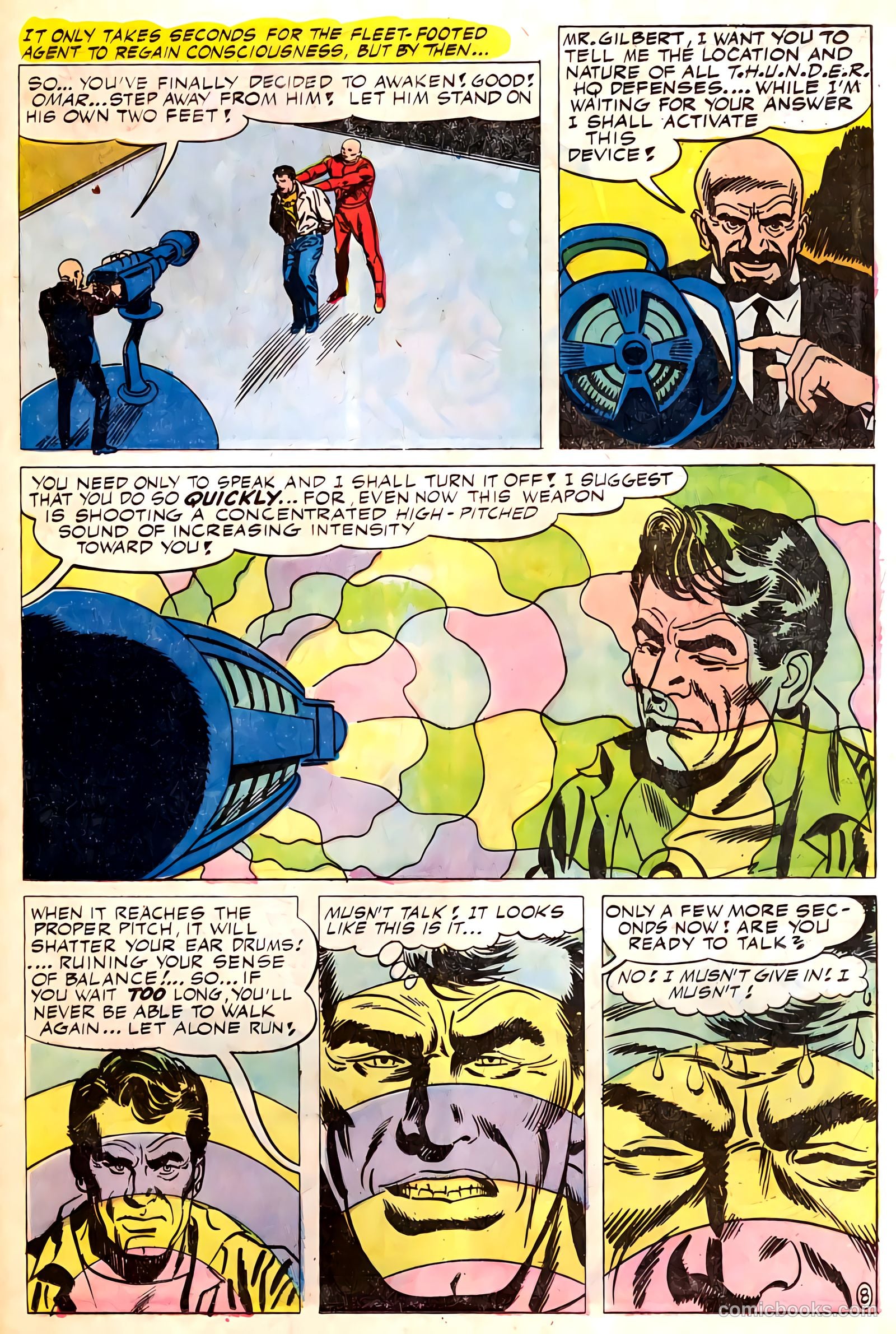 T.H.U.N.D.E.R. Agents #12 (1967) — page 53 of 68