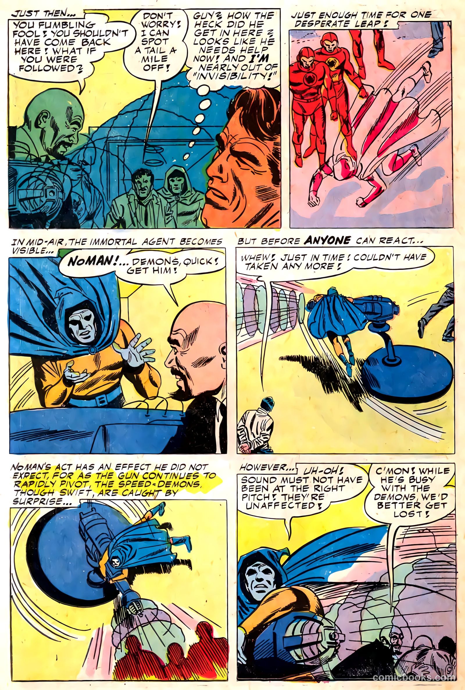 T.H.U.N.D.E.R. Agents #12 (1967) — page 54 of 68