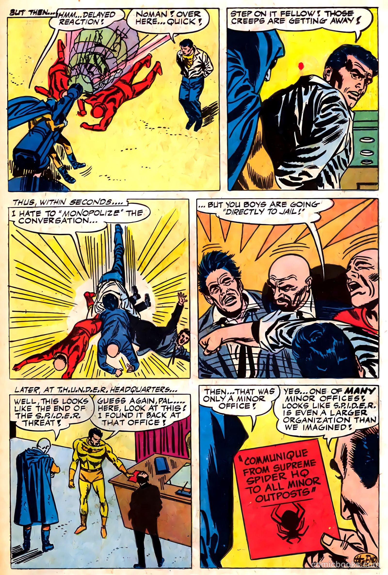 T.H.U.N.D.E.R. Agents #12 (1967) — page 55 of 68