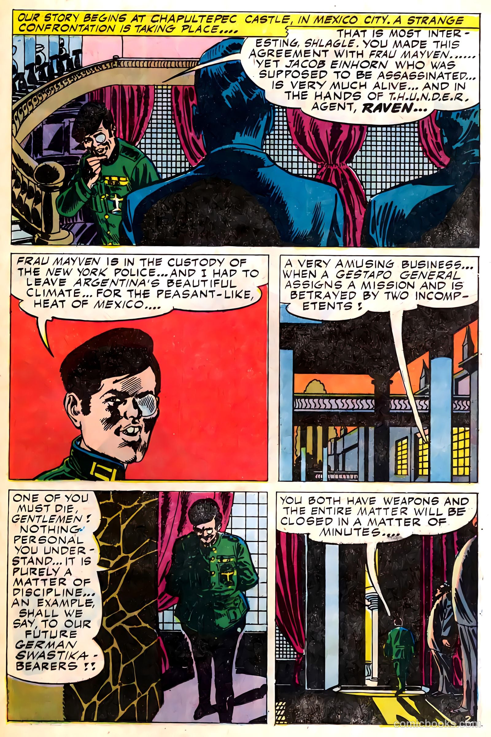 T.H.U.N.D.E.R. Agents #12 (1967) — page 57 of 68
