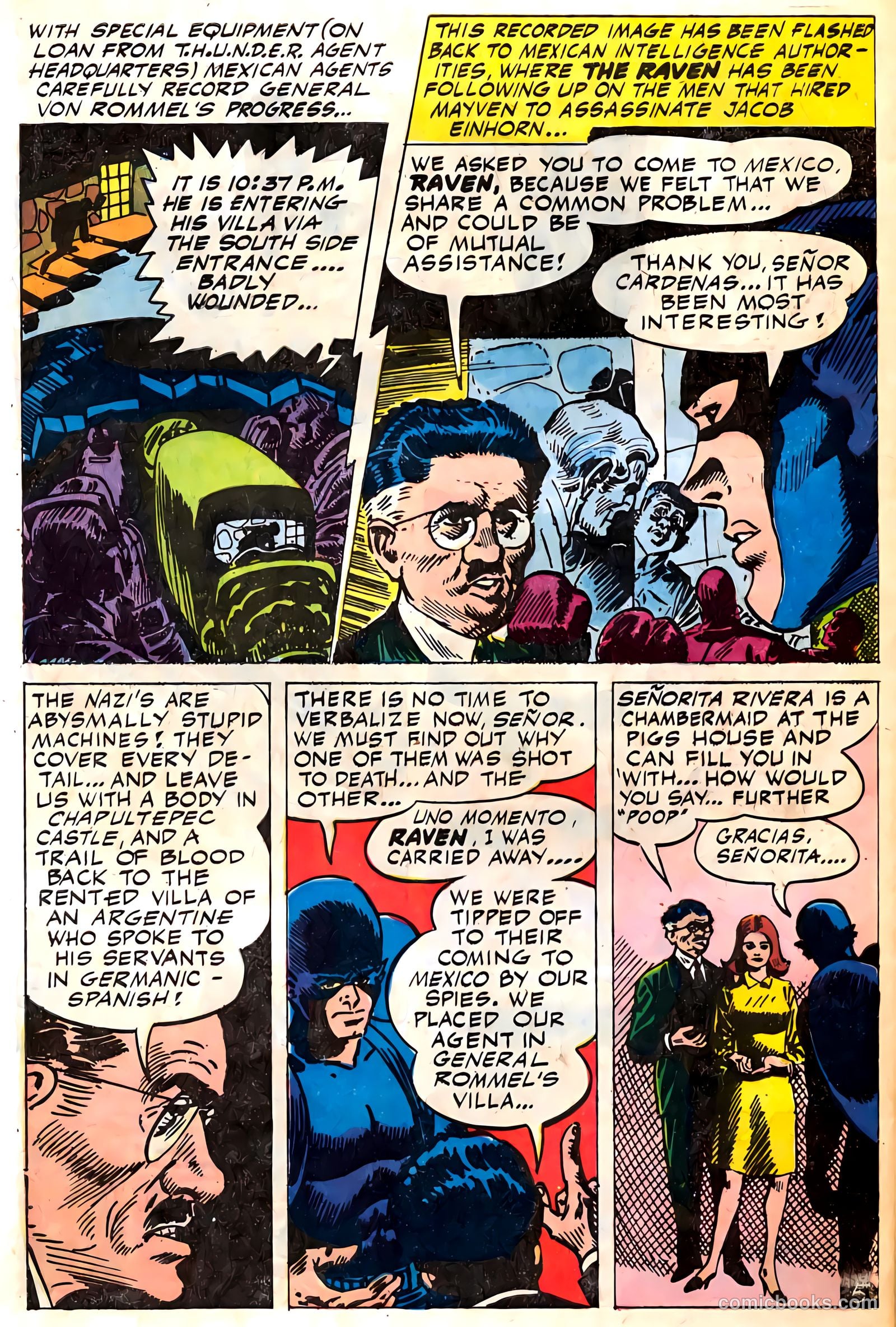 T.H.U.N.D.E.R. Agents #12 (1967) — page 60 of 68
