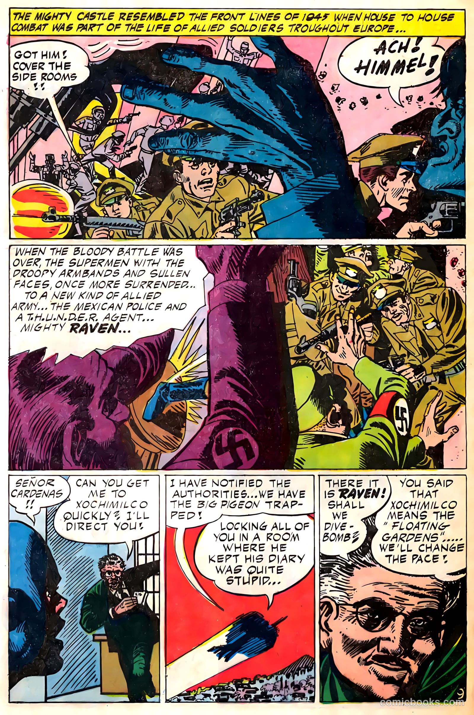 T.H.U.N.D.E.R. Agents #12 (1967) — page 64 of 68