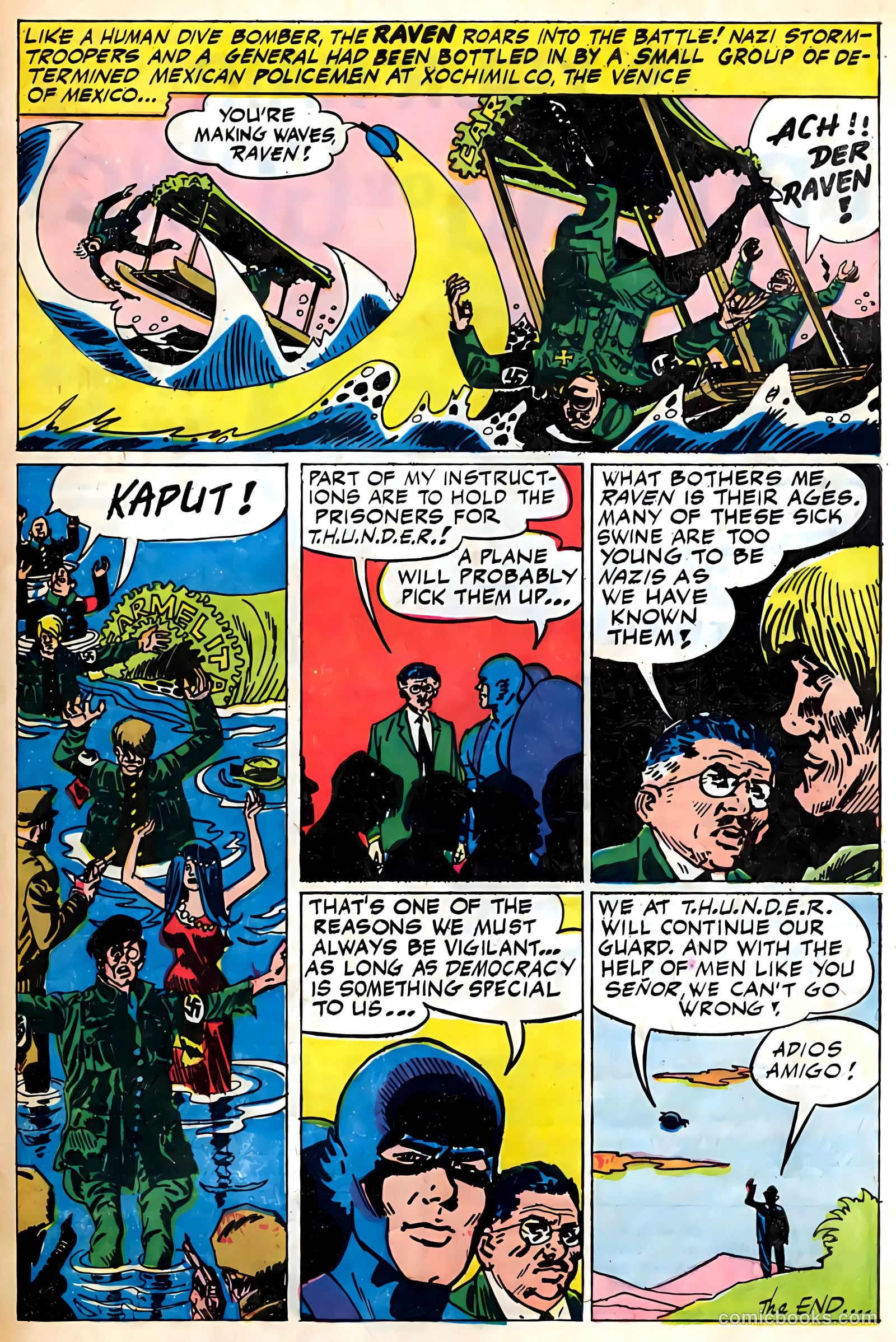 T.H.U.N.D.E.R. Agents #12 (1967) — page 65 of 68