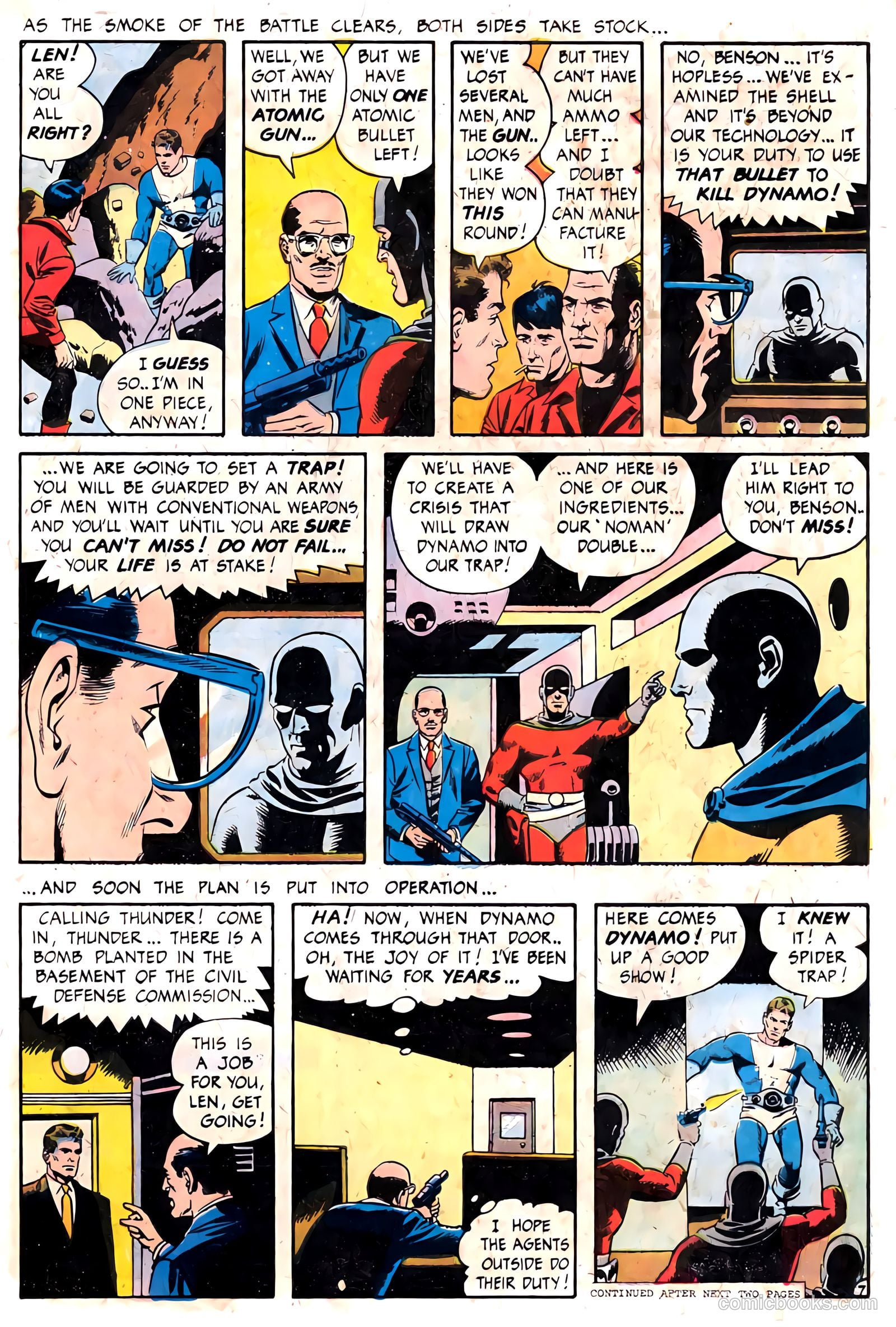 T.H.U.N.D.E.R. Agents #13 (1967) — page 9 of 68