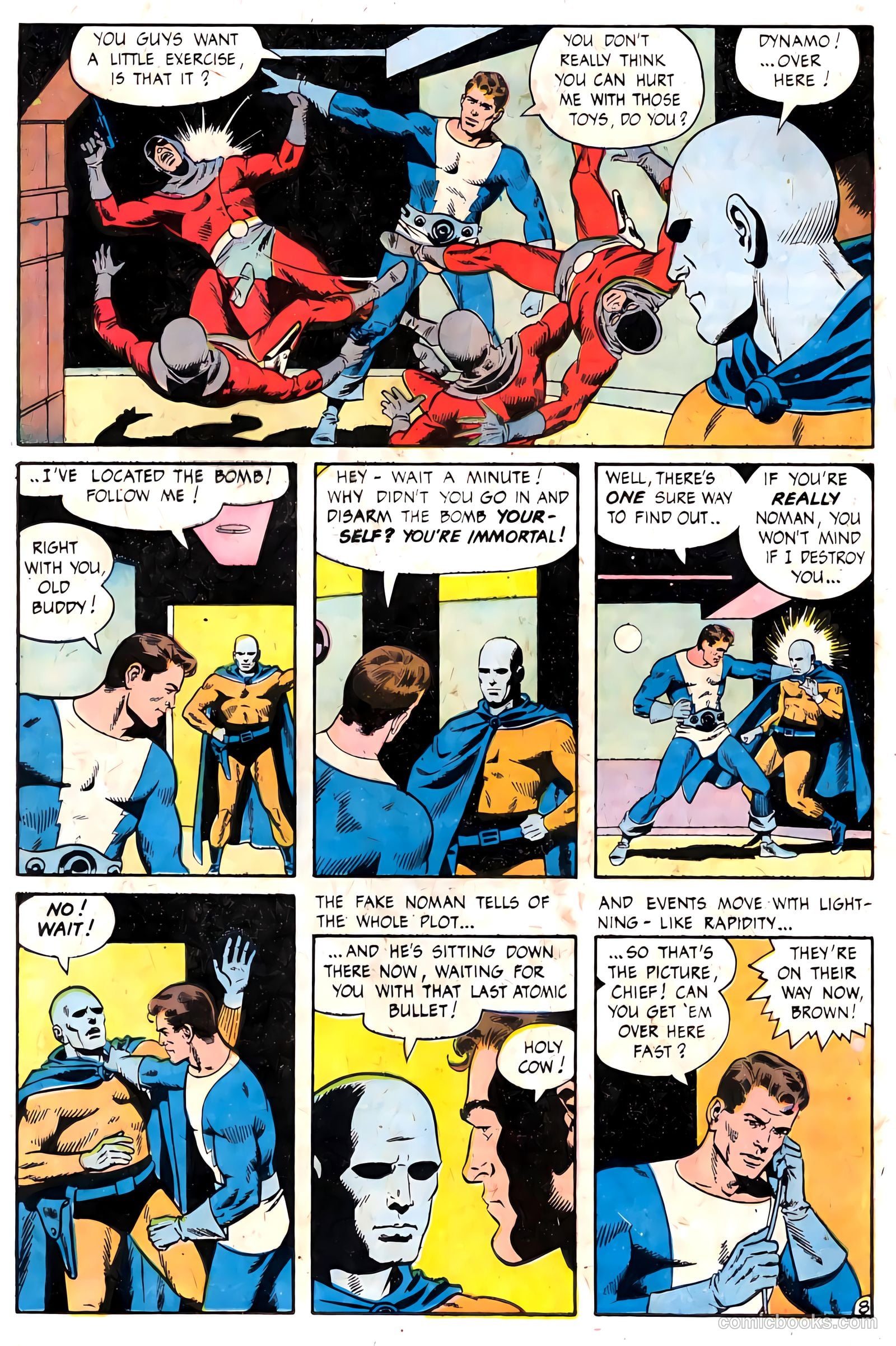 T.H.U.N.D.E.R. Agents #13 (1967) — page 12 of 68