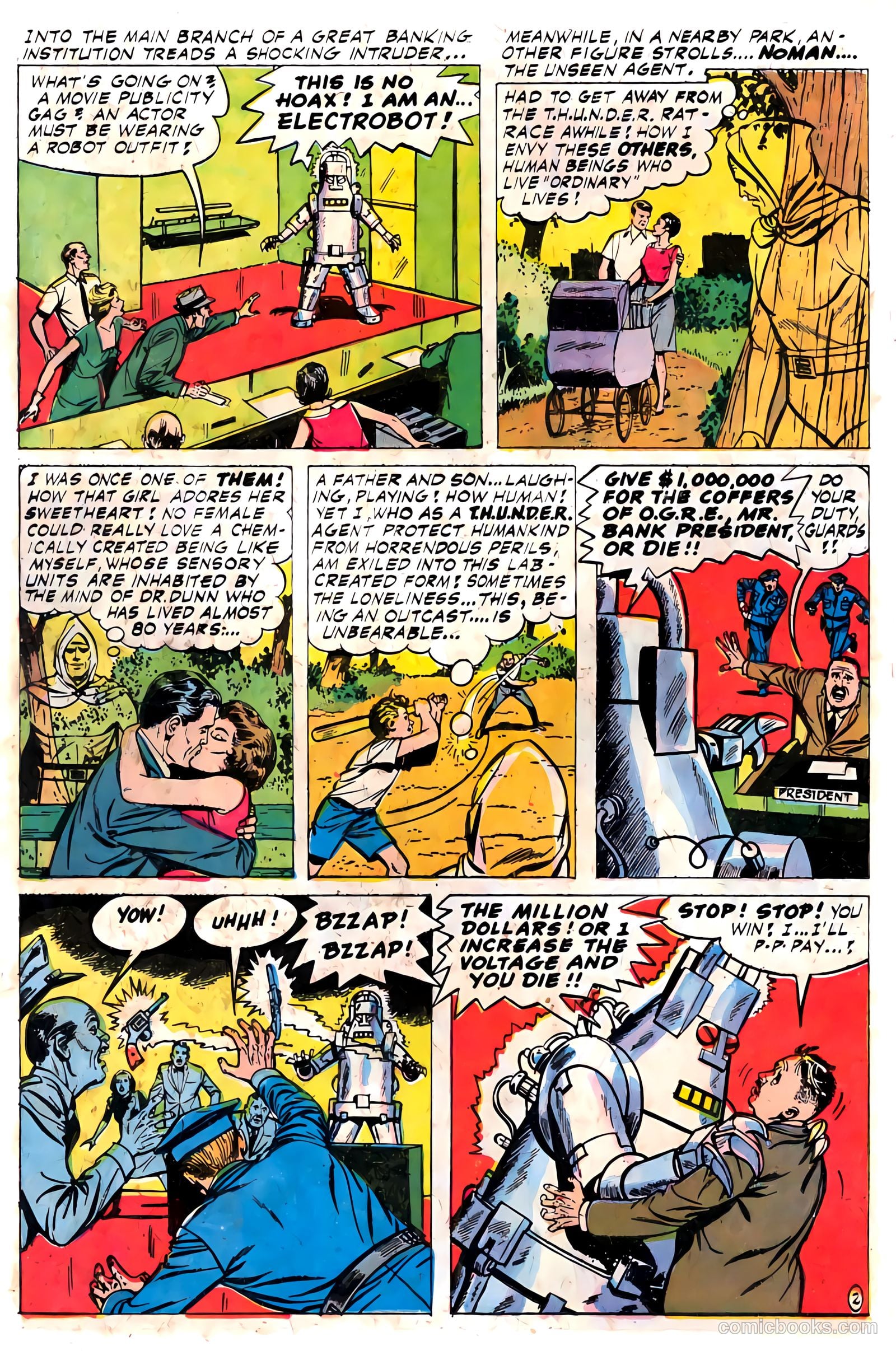 T.H.U.N.D.E.R. Agents #13 (1967) — page 16 of 68
