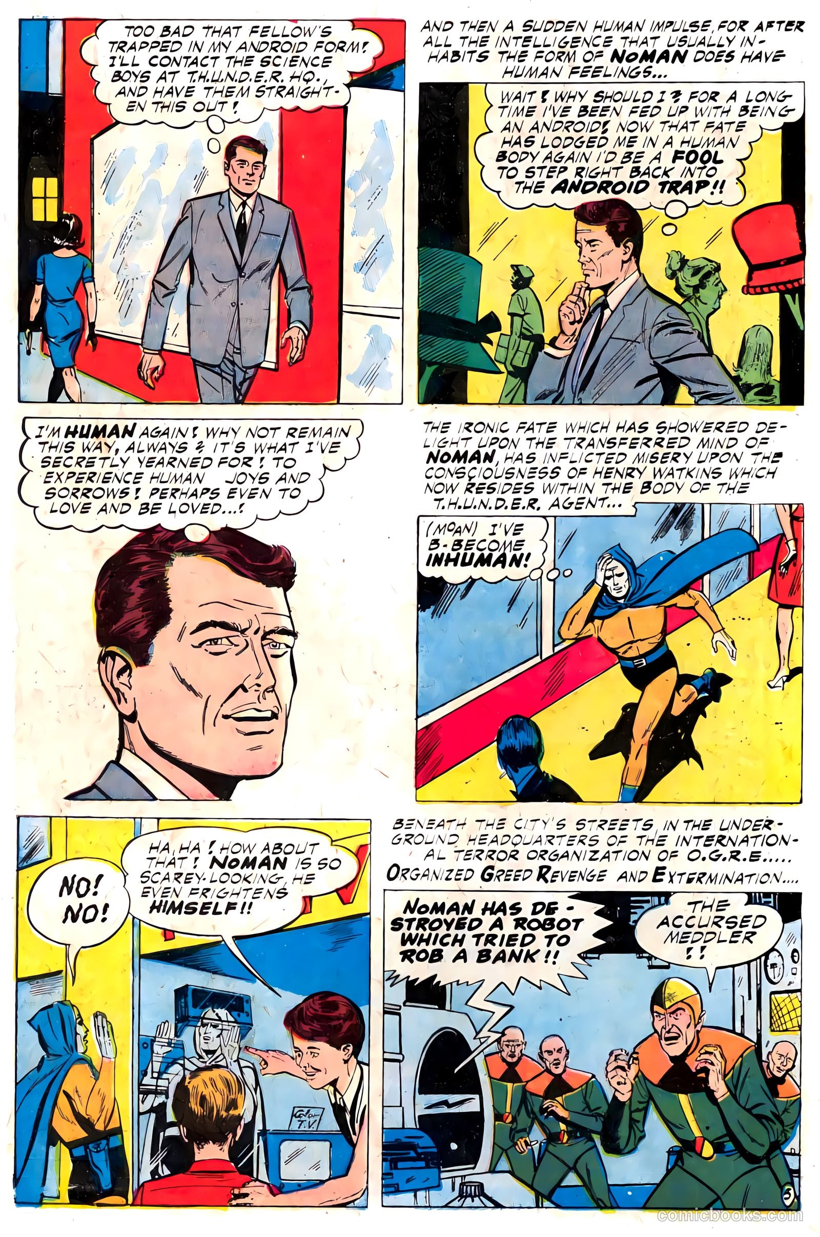 T.H.U.N.D.E.R. Agents #13 (1967) — page 20 of 68