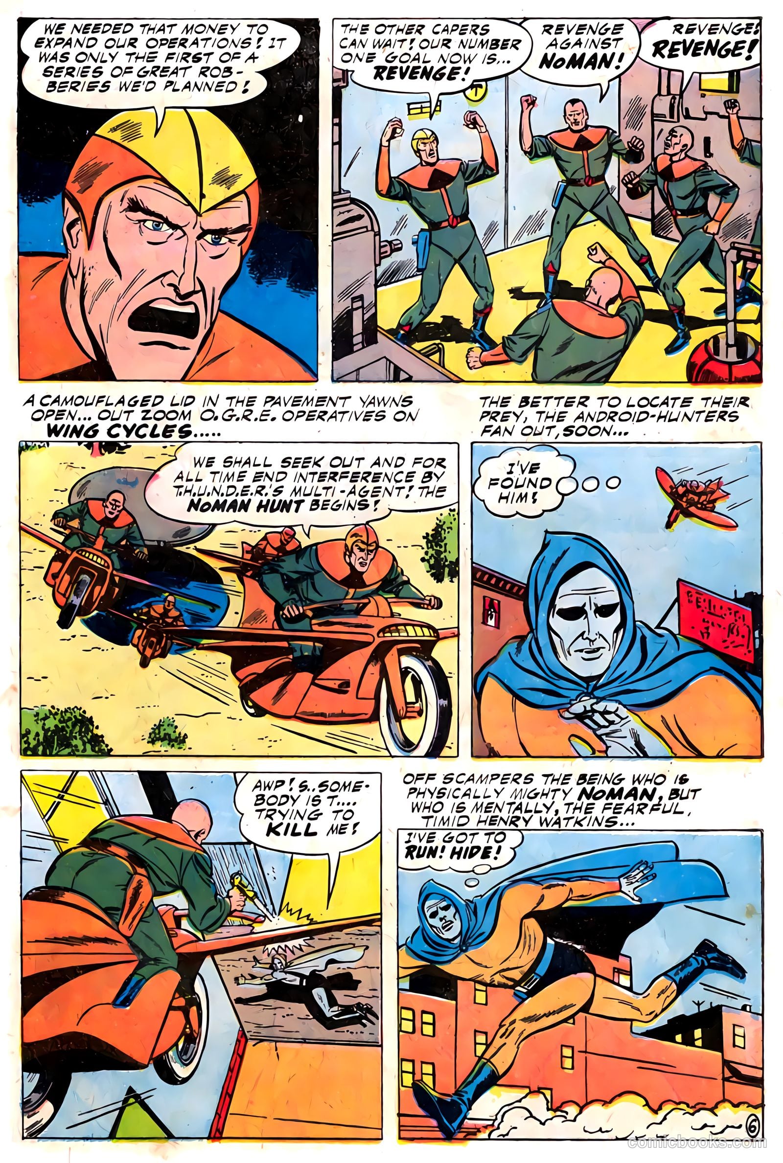 T.H.U.N.D.E.R. Agents #13 (1967) — page 21 of 68