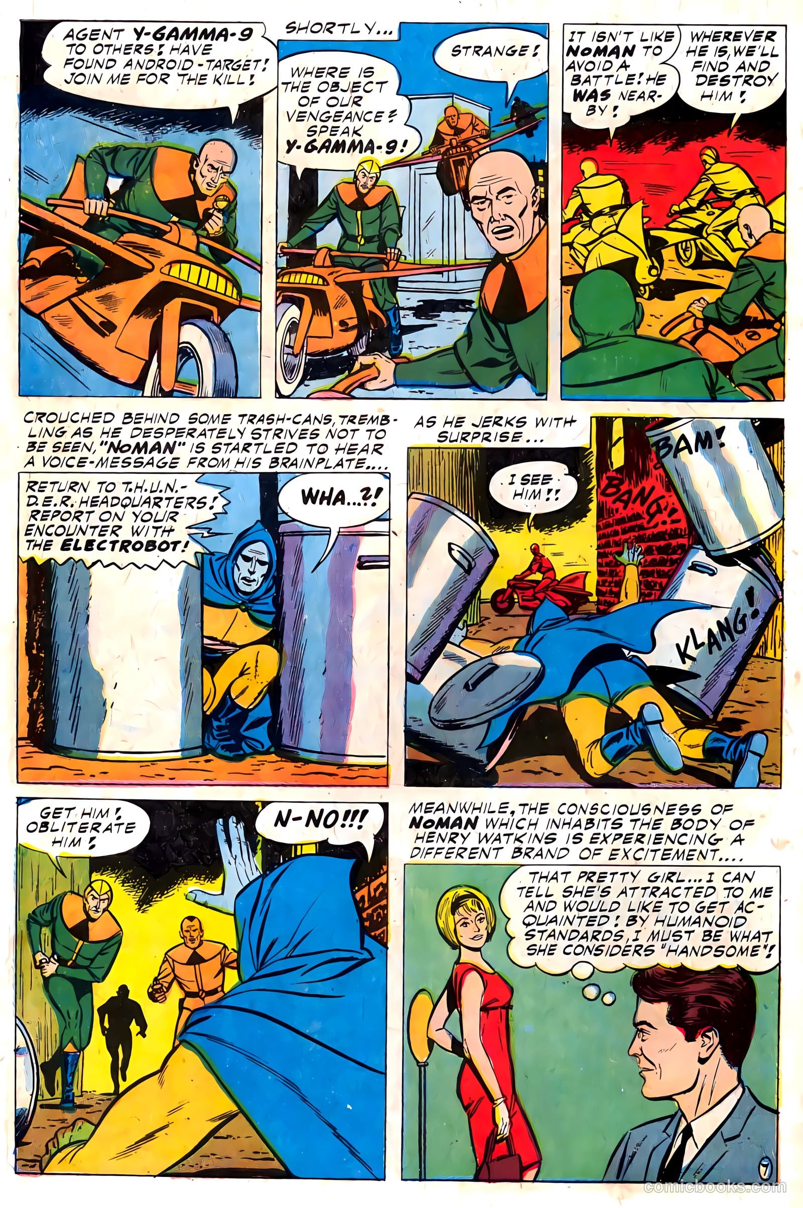 T.H.U.N.D.E.R. Agents #13 (1967) — page 22 of 68