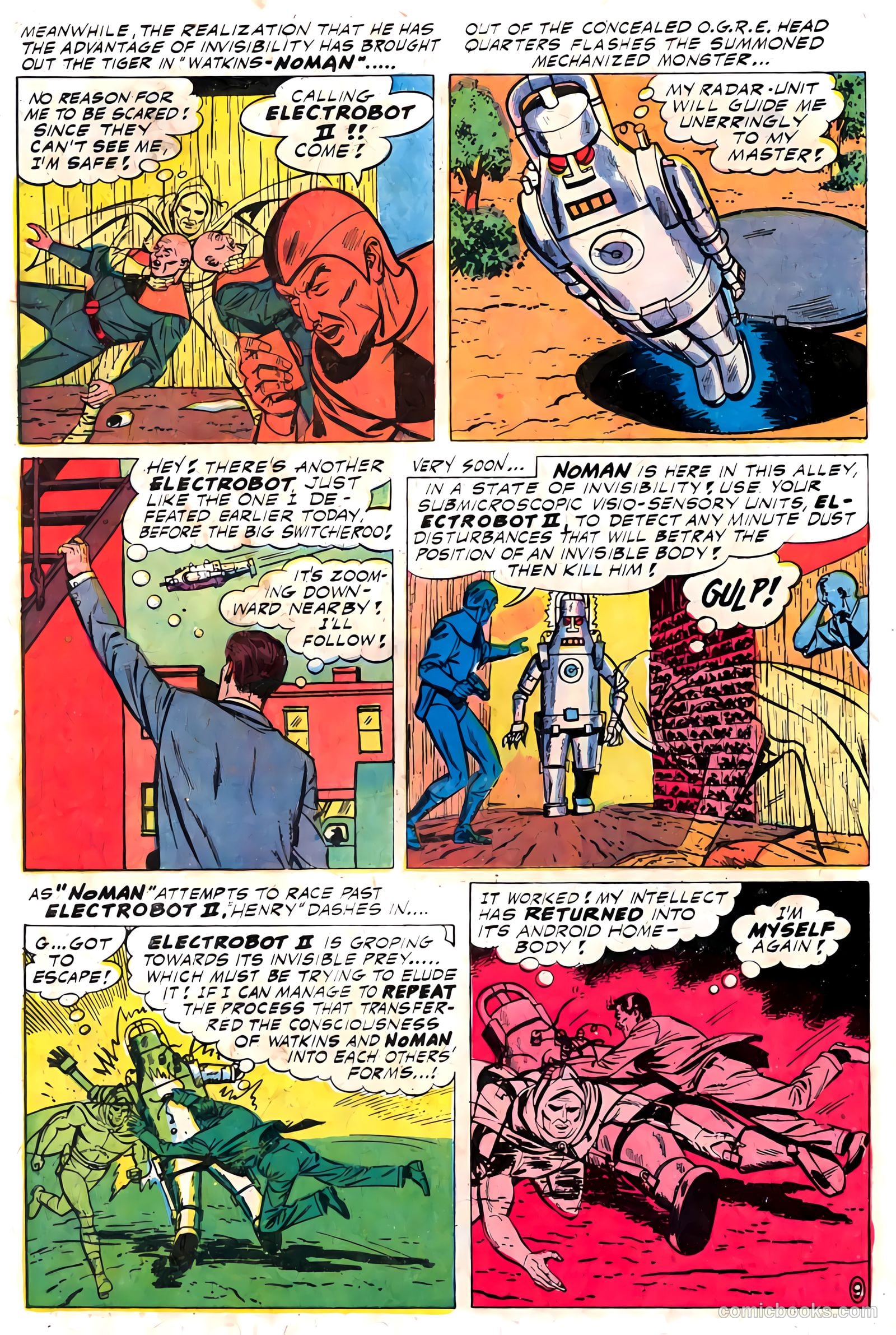 T.H.U.N.D.E.R. Agents #13 (1967) — page 24 of 68