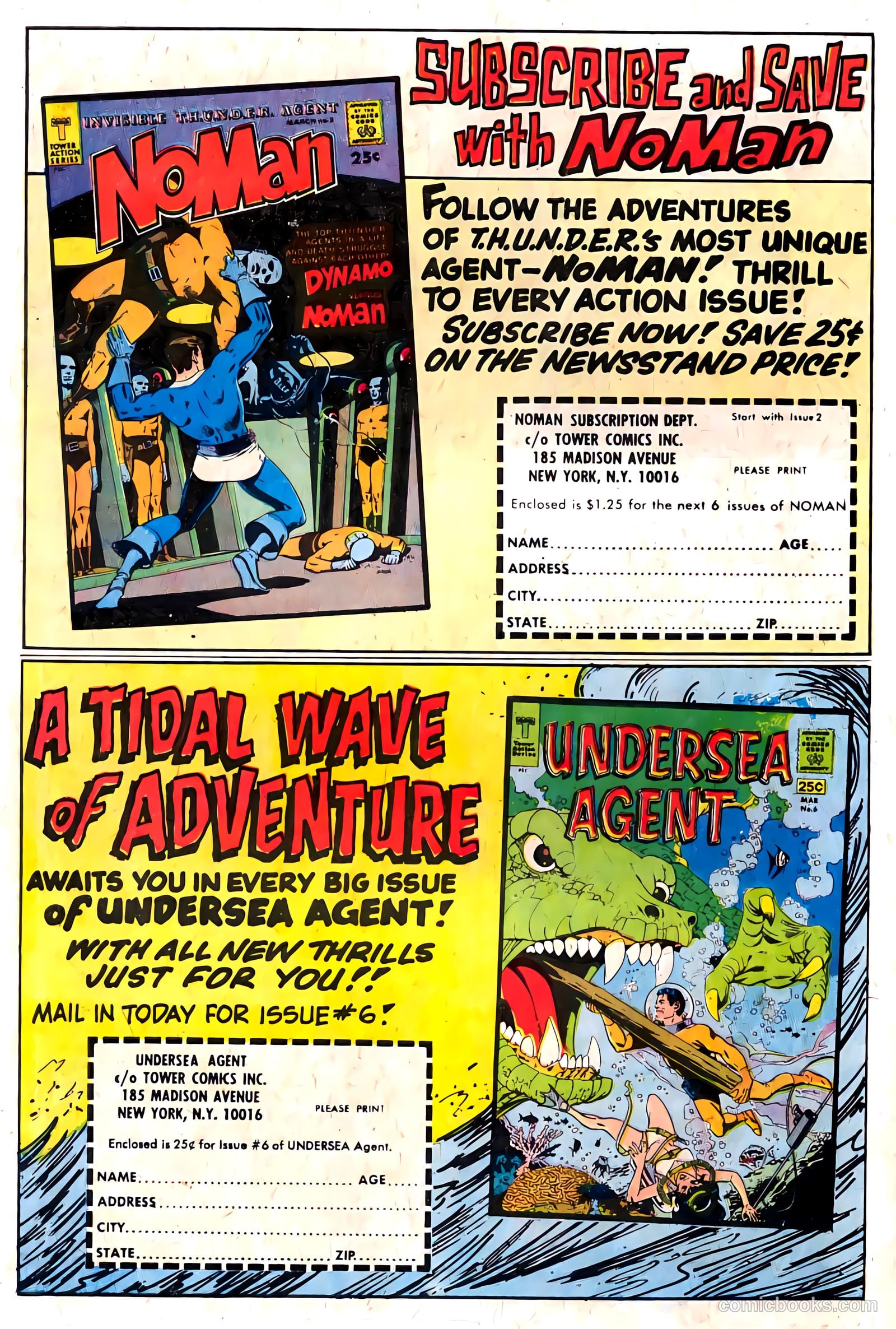 T.H.U.N.D.E.R. Agents #13 (1967) — page 26 of 68