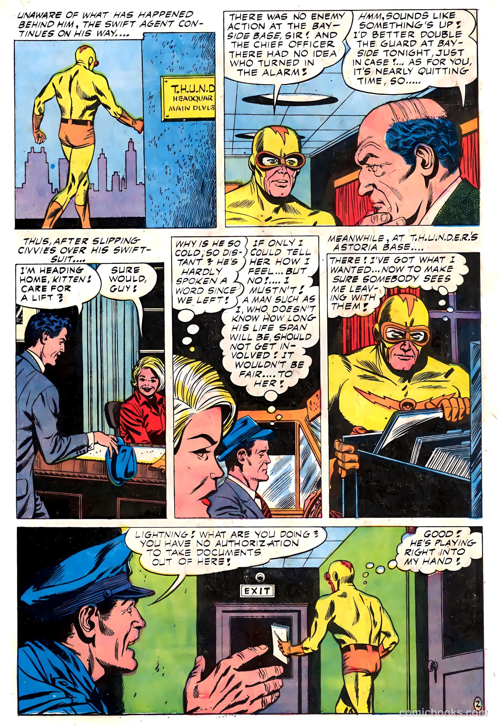 T.H.U.N.D.E.R. Agents #13 (1967) — page 29 of 68
