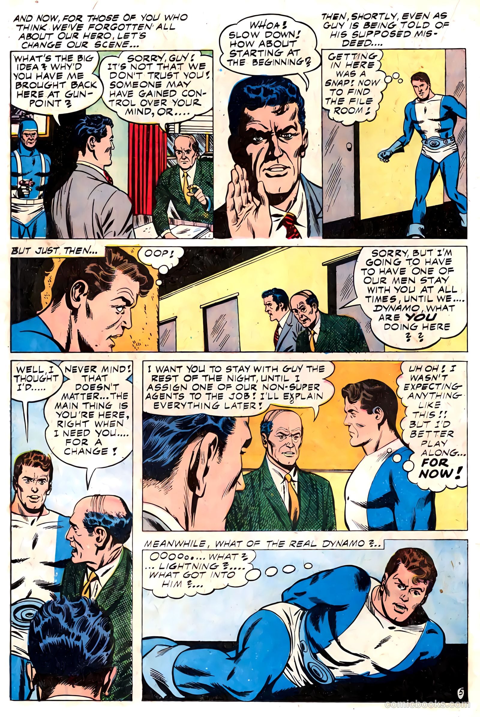 T.H.U.N.D.E.R. Agents #13 (1967) — page 32 of 68