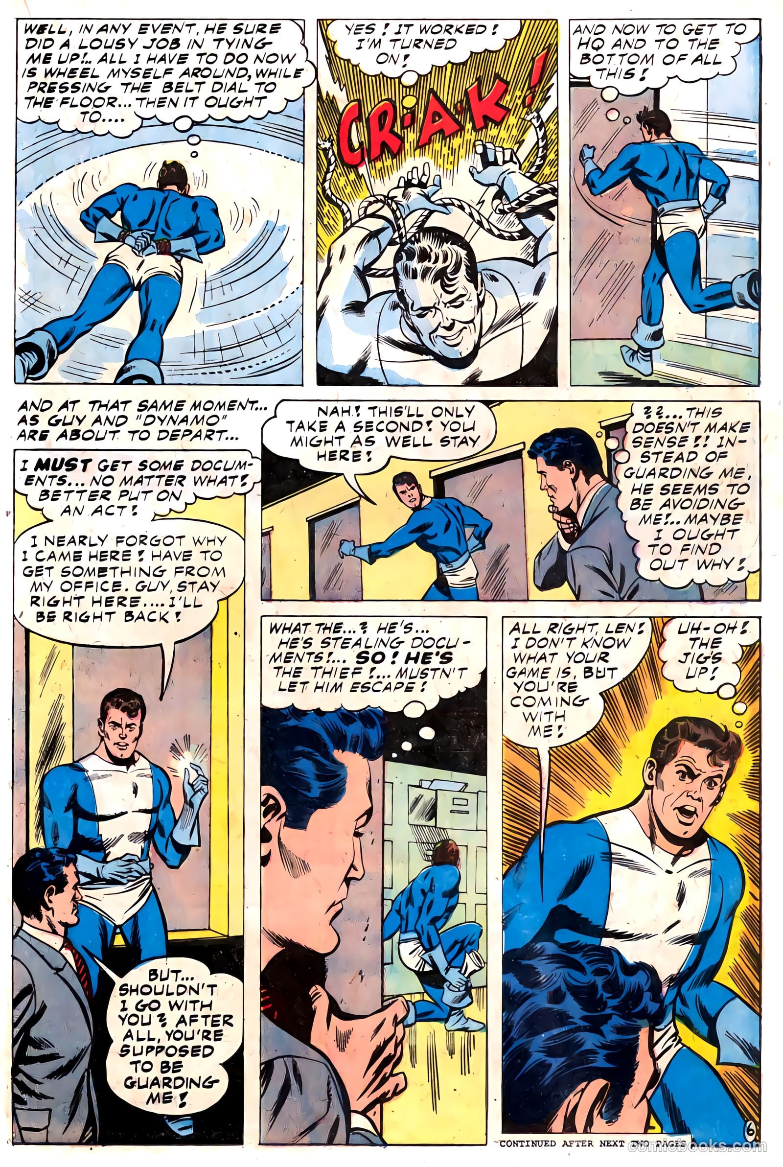 T.H.U.N.D.E.R. Agents #13 (1967) — page 33 of 68