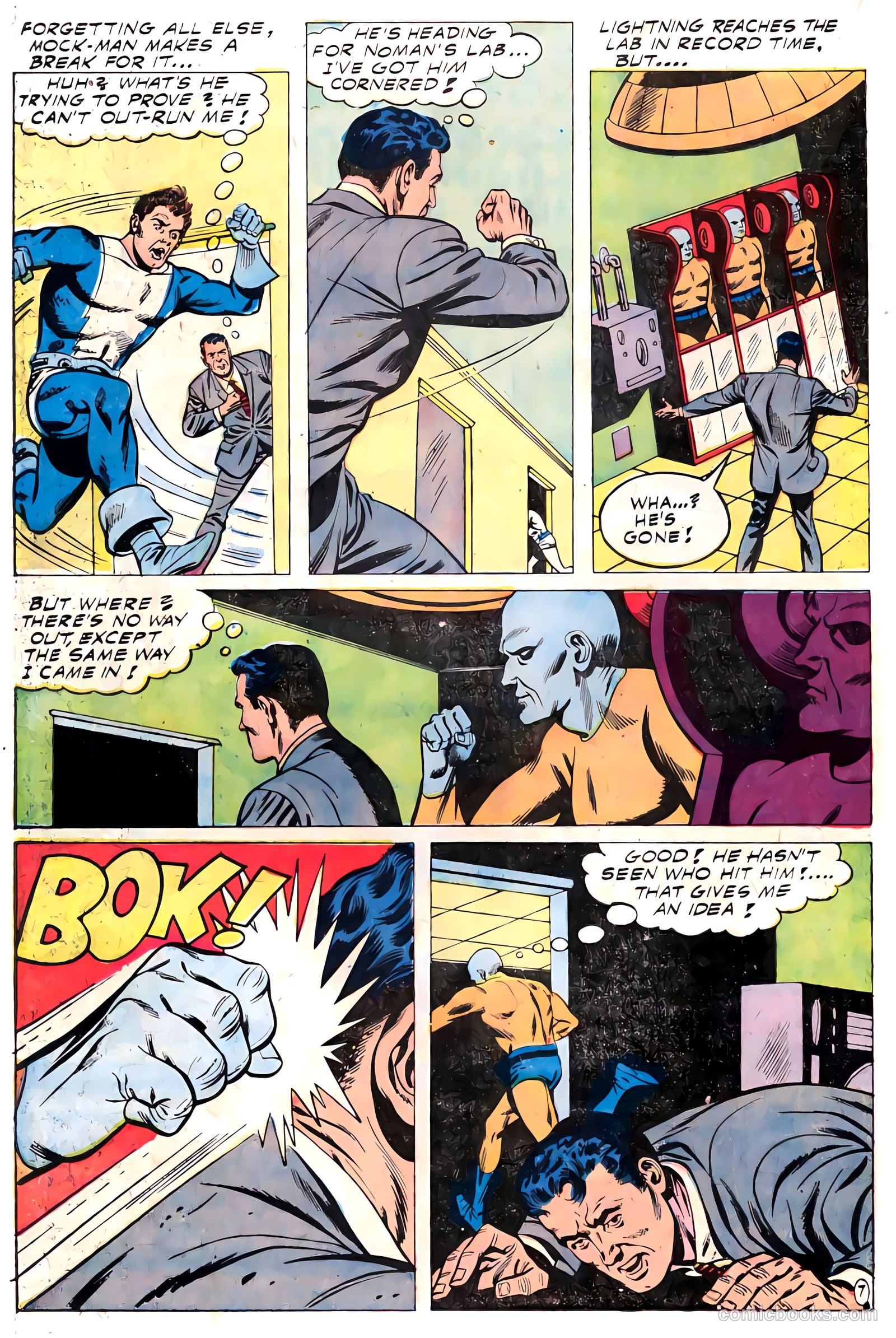 T.H.U.N.D.E.R. Agents #13 (1967) — page 36 of 68