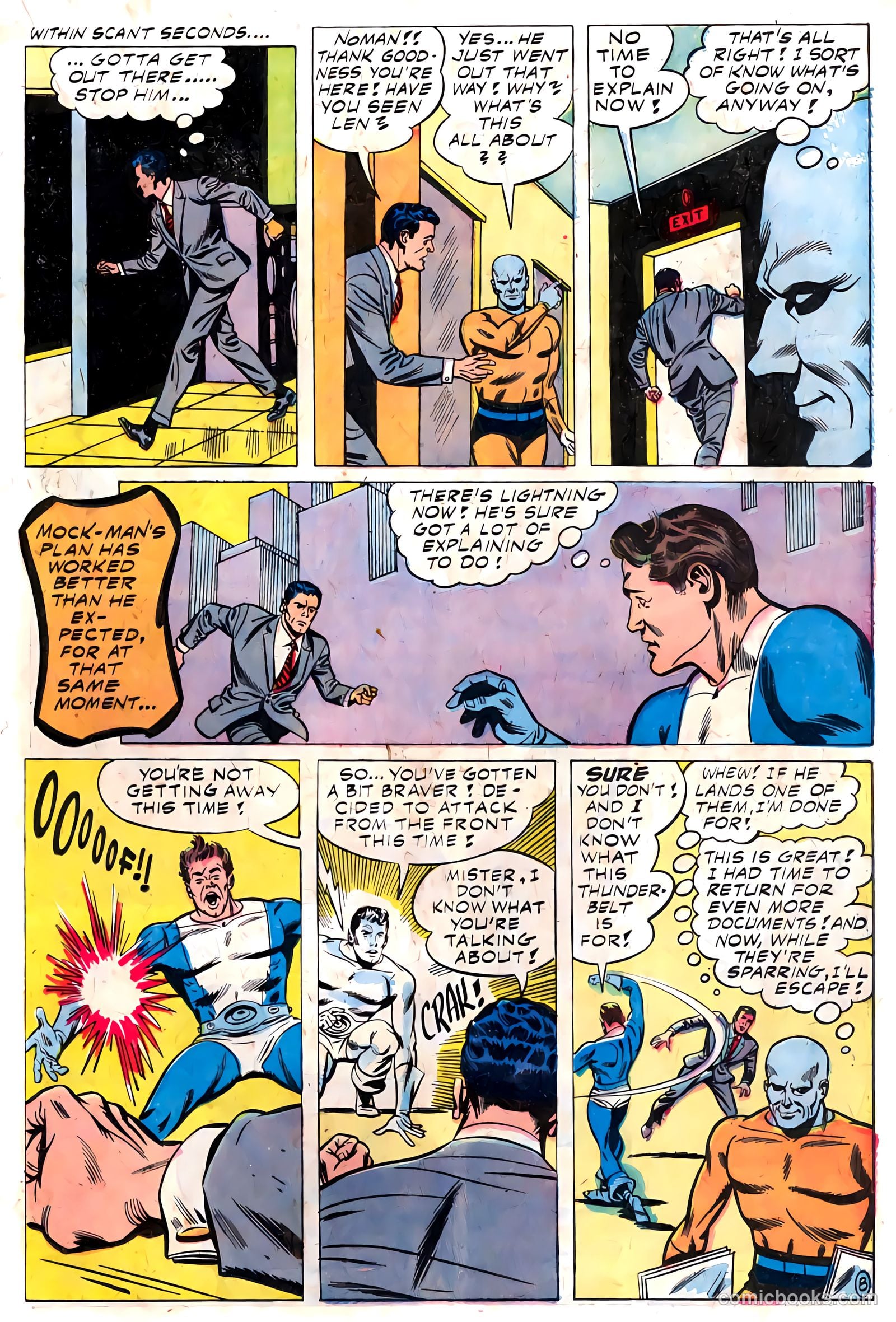 T.H.U.N.D.E.R. Agents #13 (1967) — page 37 of 68